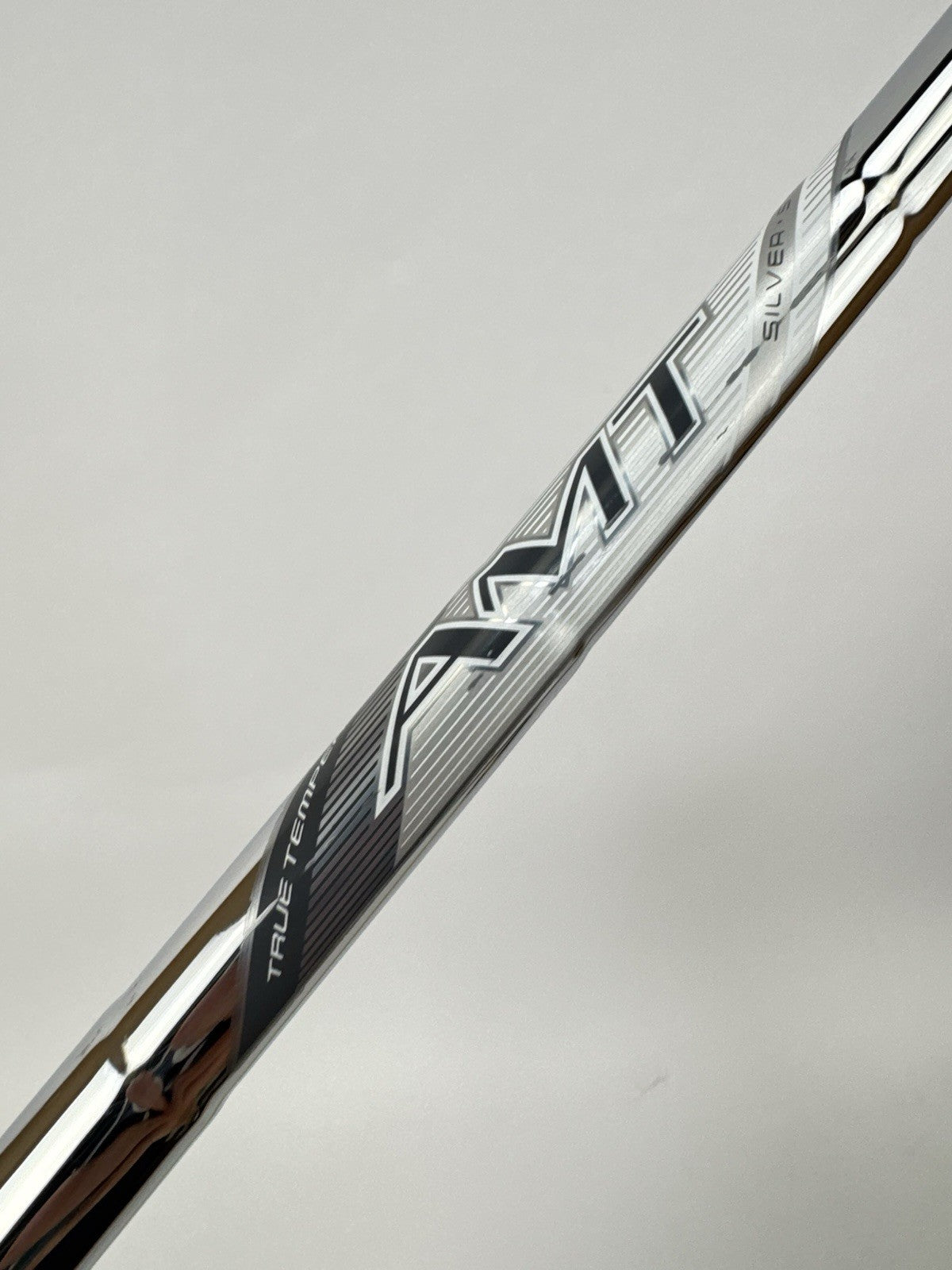 True Temper AMT Silver Iron Shaft Stiff Flex Steel 35.75” /0.355 Tapered /355526