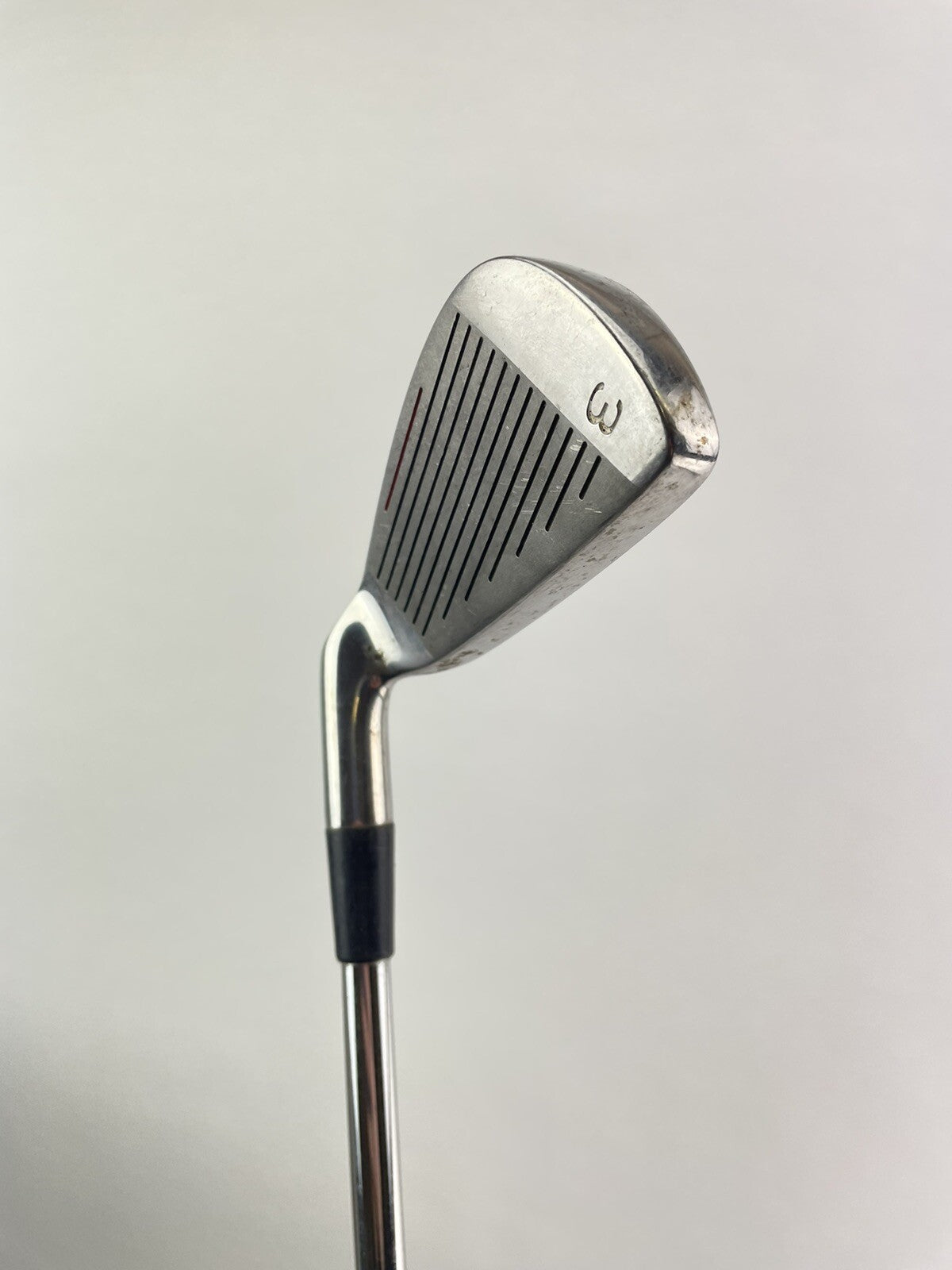 Mens Golf 3 Iron Pinseeker Oversize Regular Flex Steel/Right /New Grip /2061012