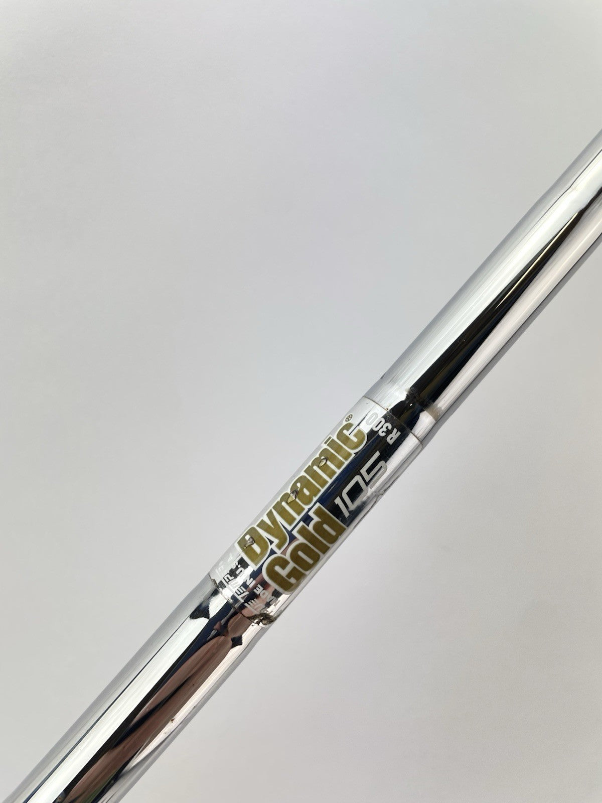 Dynamic Gold 105 Iron Shaft Regular Flex Steel 36.25” /0.355 Tapered /289933