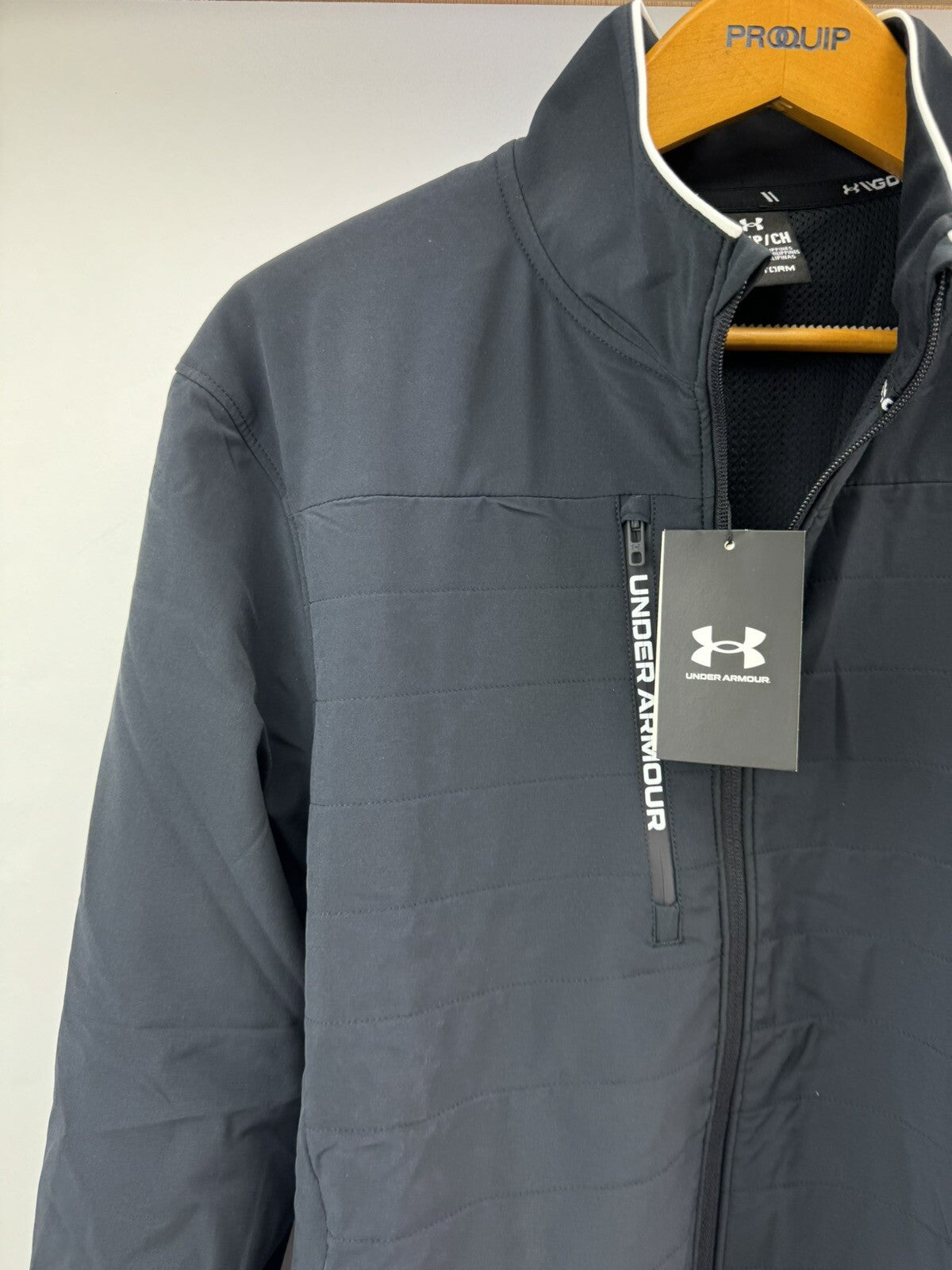 Under Armour Storm Revo Jacket Uk Small /Black /Full Zip /New /207532