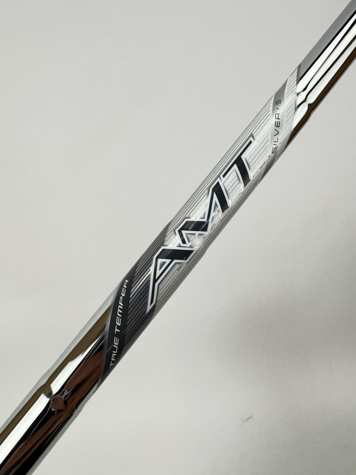 True Temper AMT Silver Iron Shaft Stiff Flex Steel 35.75” /0.355 Tapered /355520