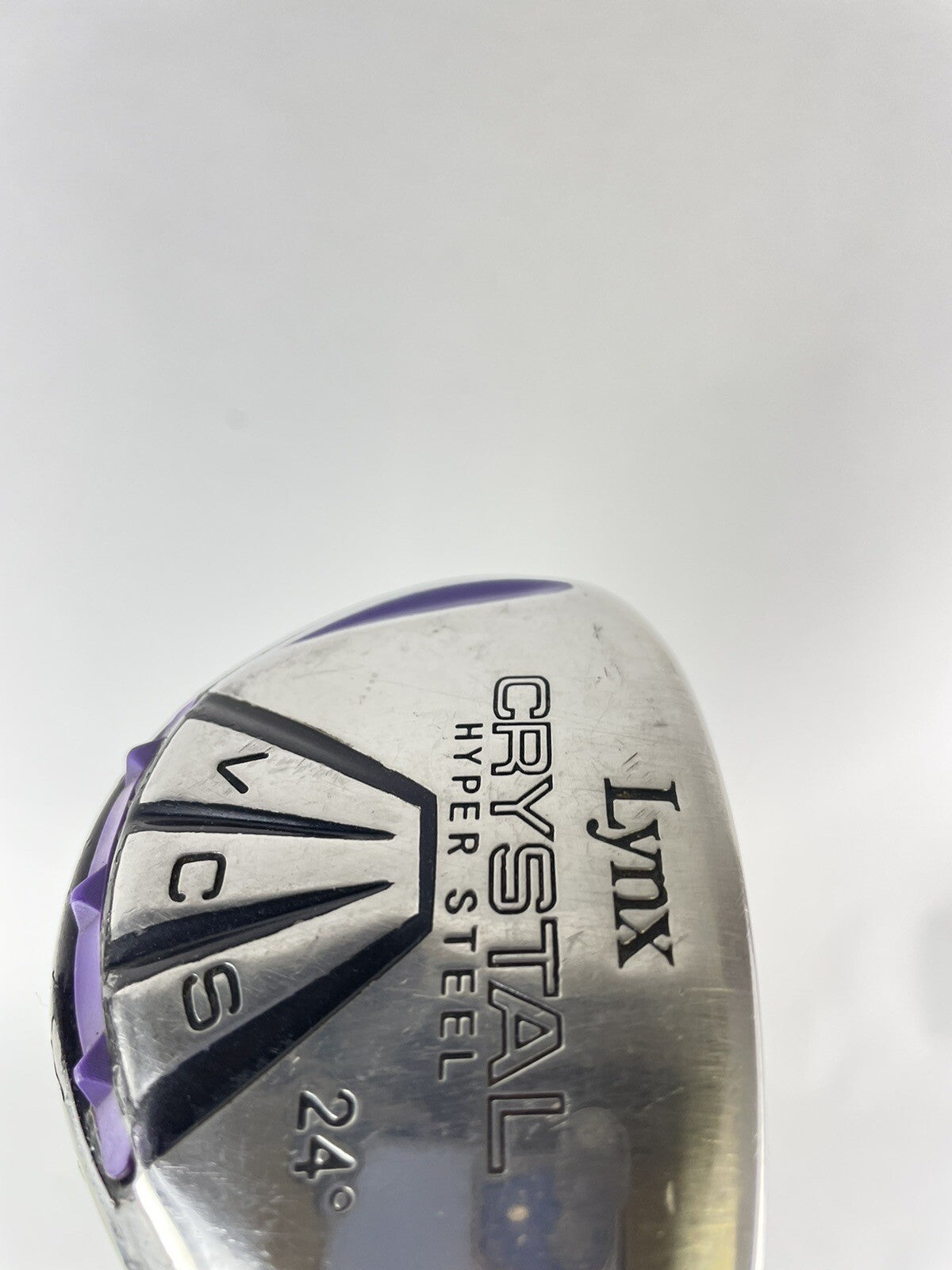 Lynx Ladies 4 Hybrid 24* Crystal Ladies Graphite /Right Handed /Golf Pride/143133