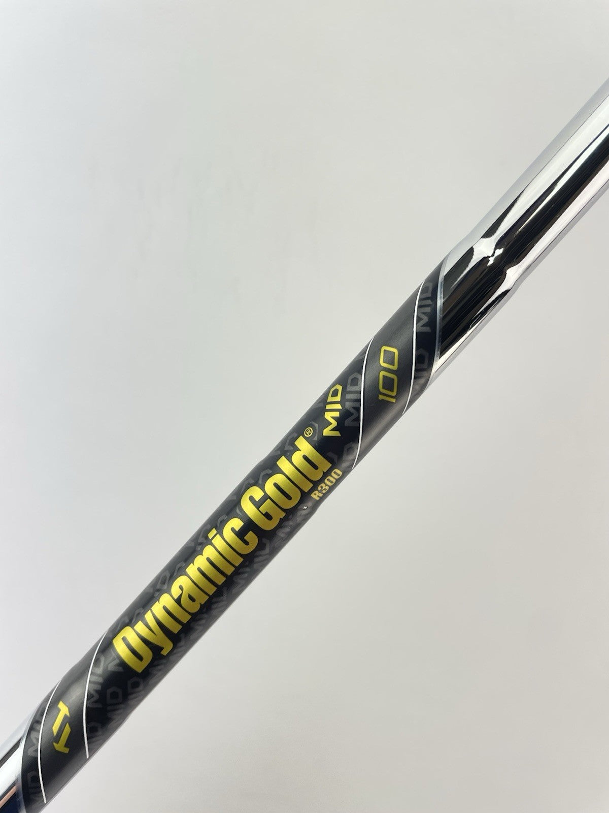 Dynamic Gold Mid 100 Iron Shaft R300 Regular Flex Steel 35.5" /0.355 /316133