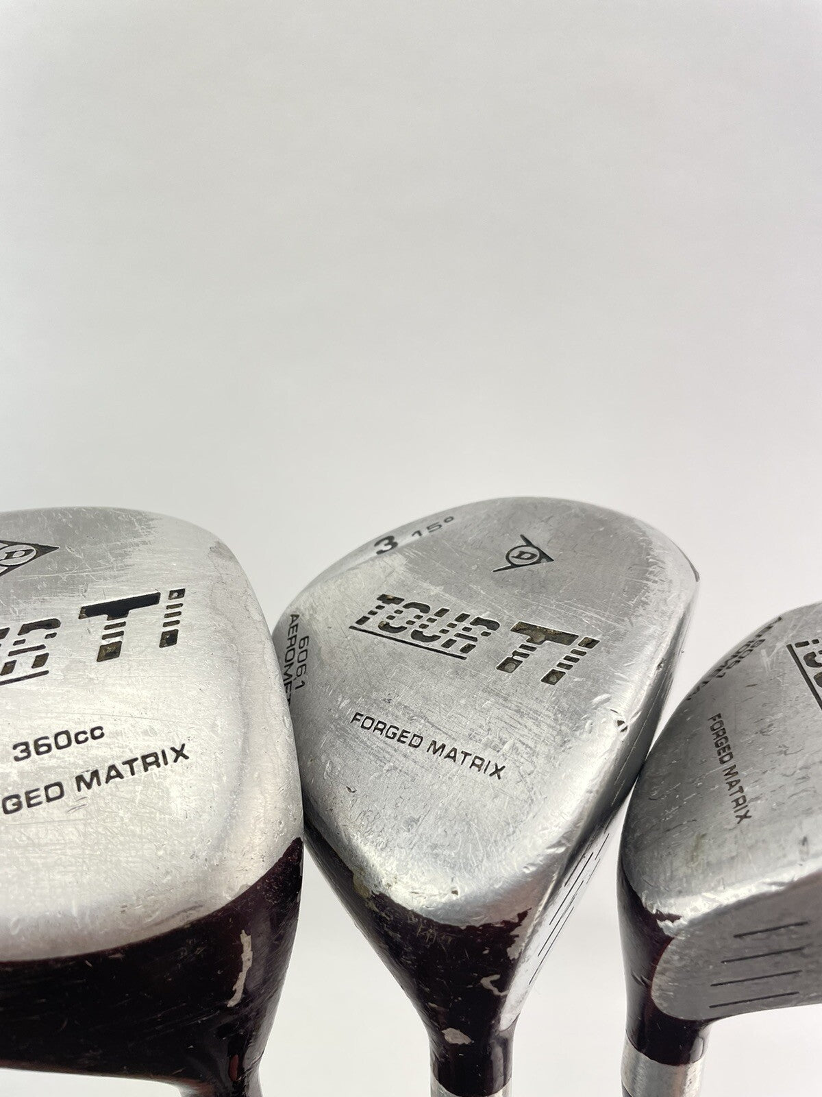 Dunlop Golf Fairway Wood Set 1,3&5 Woods Firm Graphite /Right /New Grips /207232