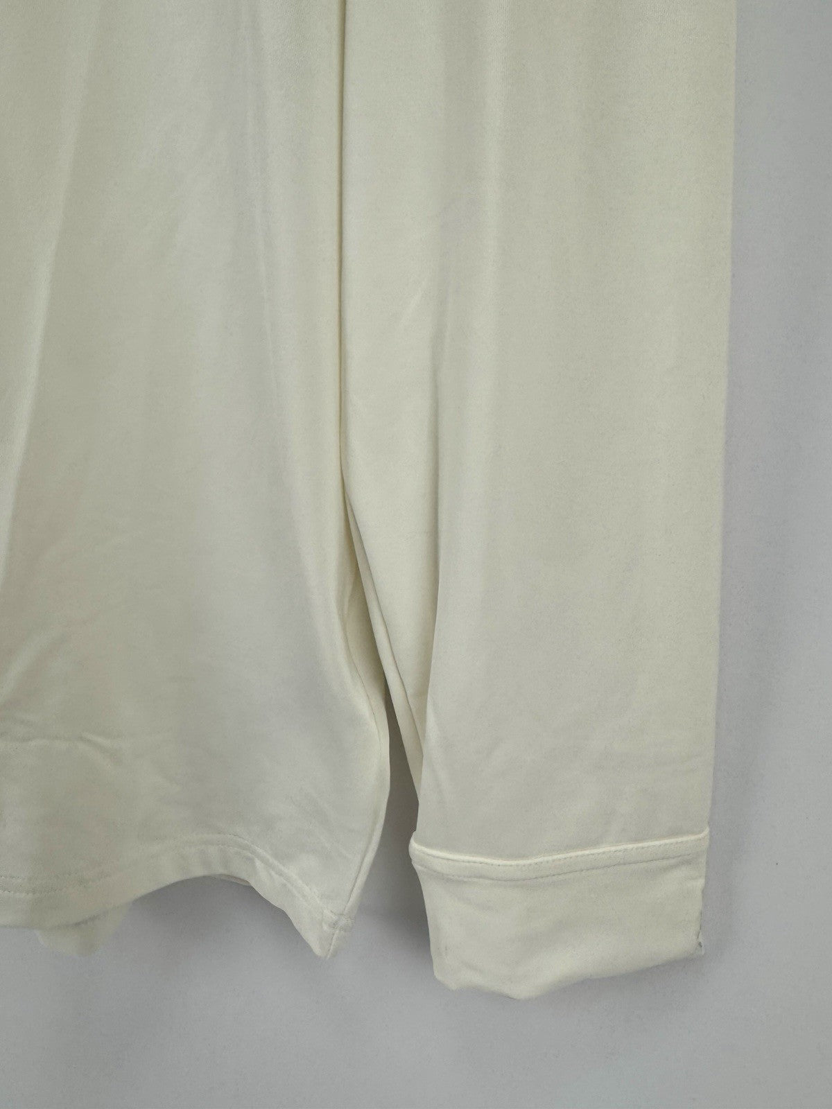 Adidas Core LS Polo Shirt Men's Size XL Cream Long Sleeve Golf Wear/329615