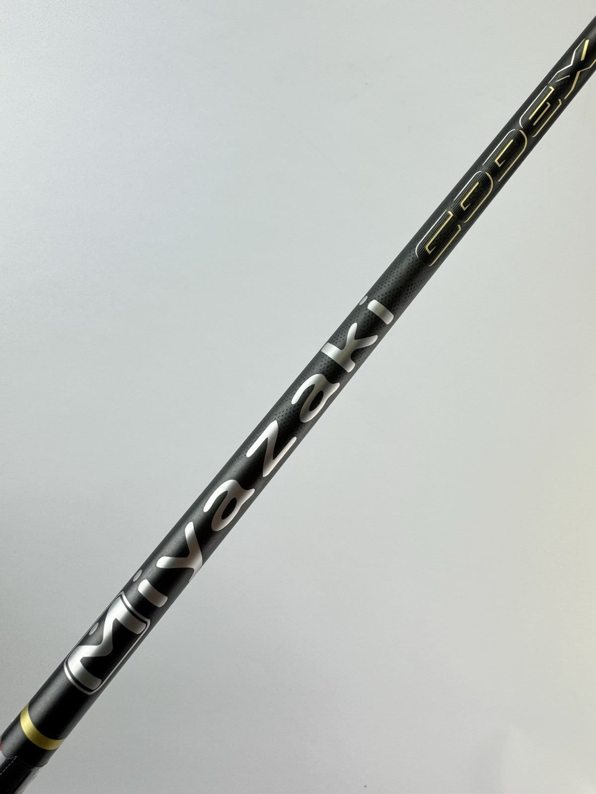 Miyazaki Codex Iron Shaft 8R Regular Flex Graphite 36” /0.355 Tapered /280540