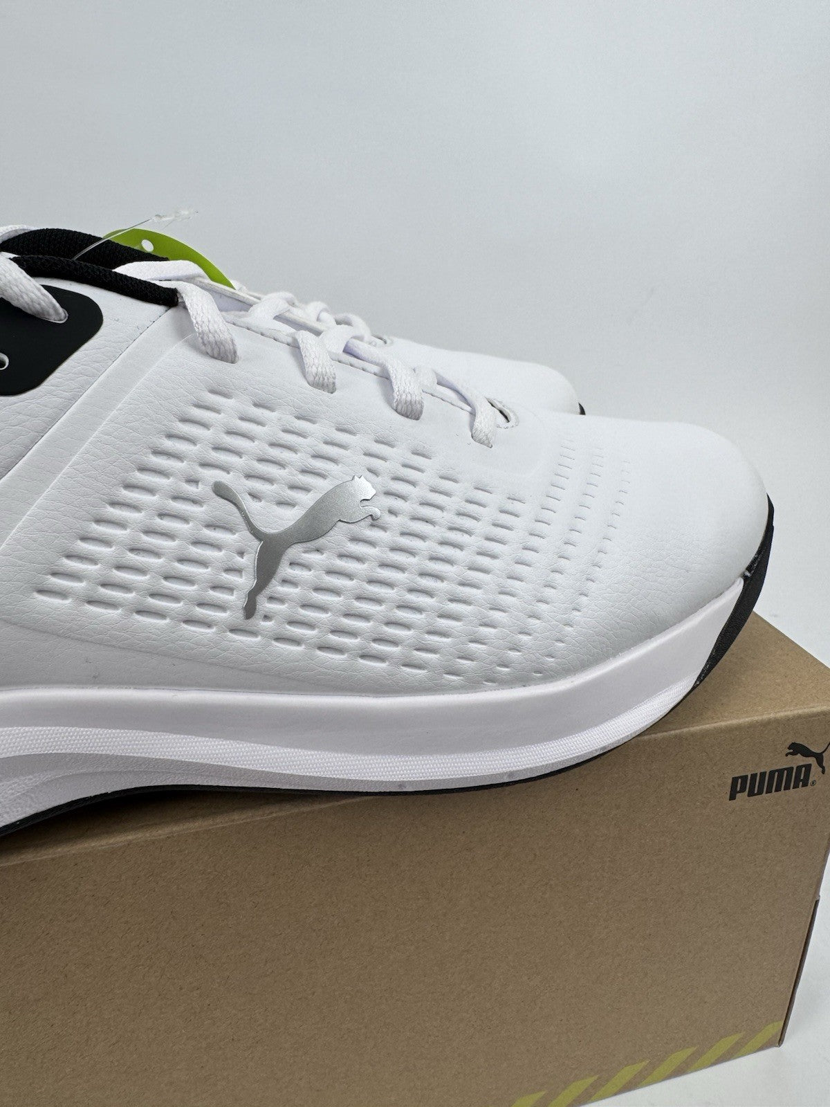 Puma Fusion Foam Fusion Plus Golf Shoes Mens Size UK 8  White Black/318607