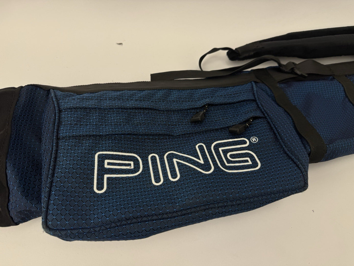 Ping Golf Sunday Pencil Bag /Carry /Strap /Blue /342512