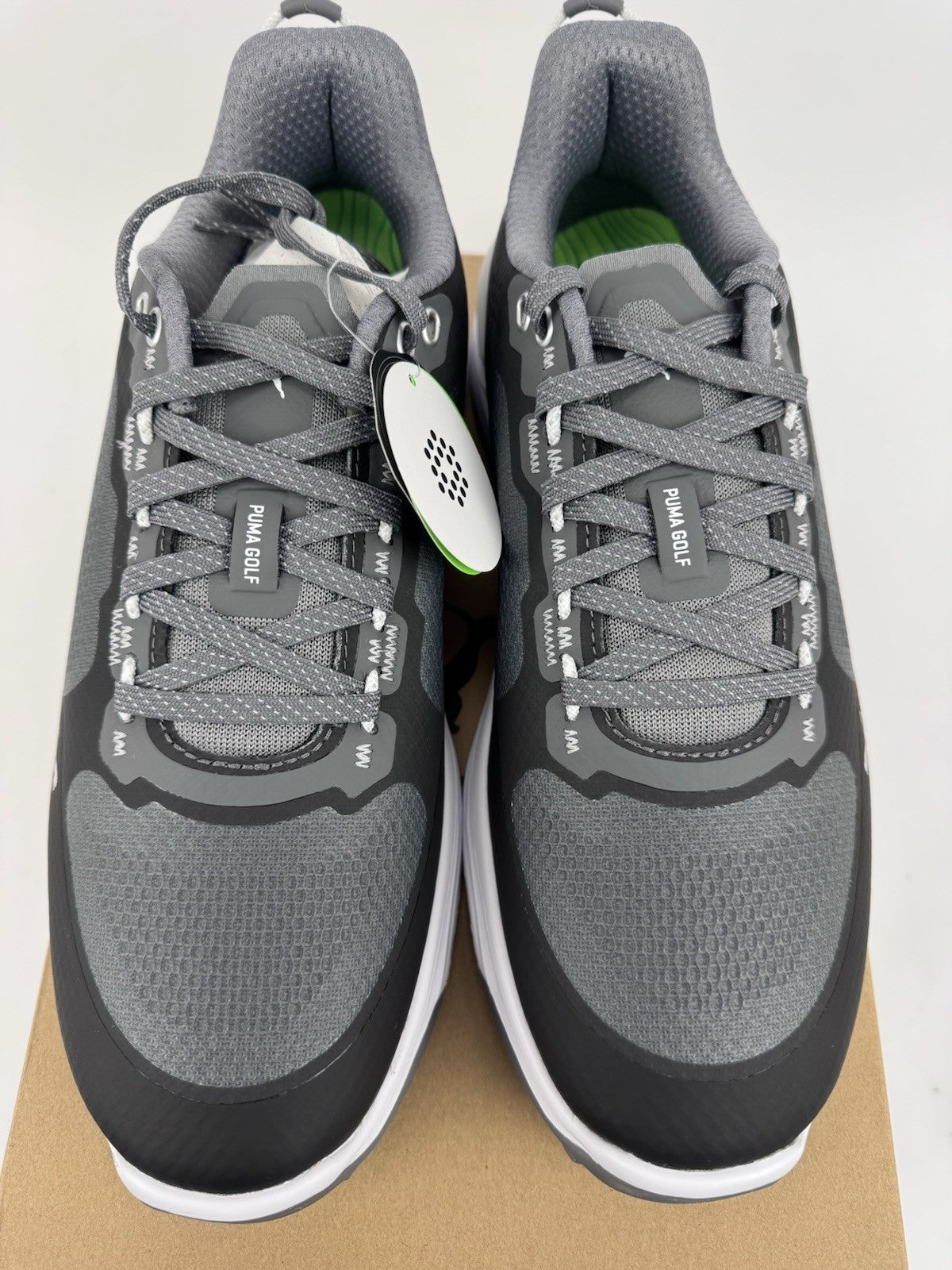 Puma Ignite Elevate X Men's Golf Shoes Size UK 7.5 Slate Black Ash Grey/318375