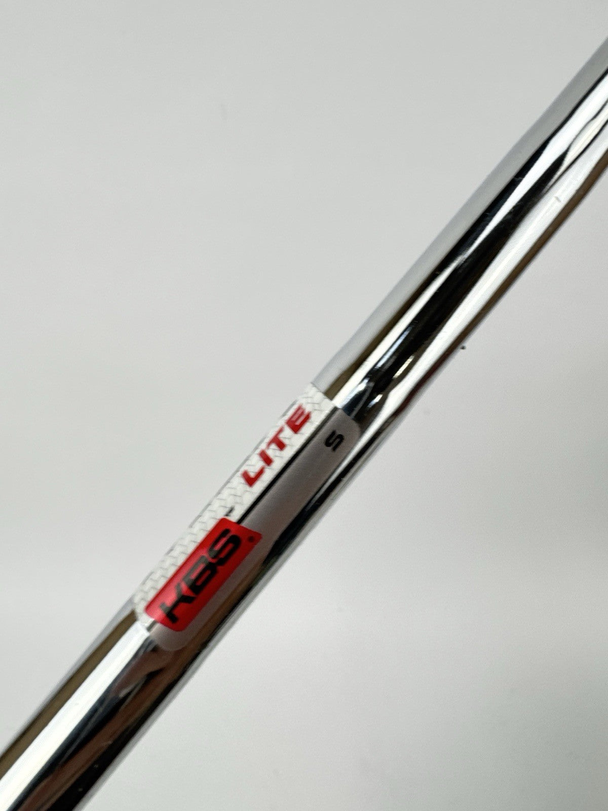 KBS Max Lite Iron Shaft Stiff Flex Steel 35.25” /0.370 Parallel /358827