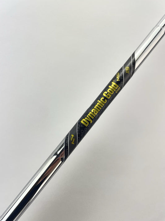 Dynamic Gold Mid 115 Iron Shaft X Flex Steel 35.25” /0.355 Tapered /282080