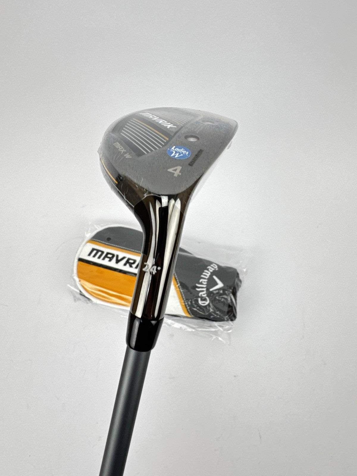 Callaway Mavrik Max Ladies 4 Hybrid 24* Catalyst 45 Ladies Graphite /New /335956