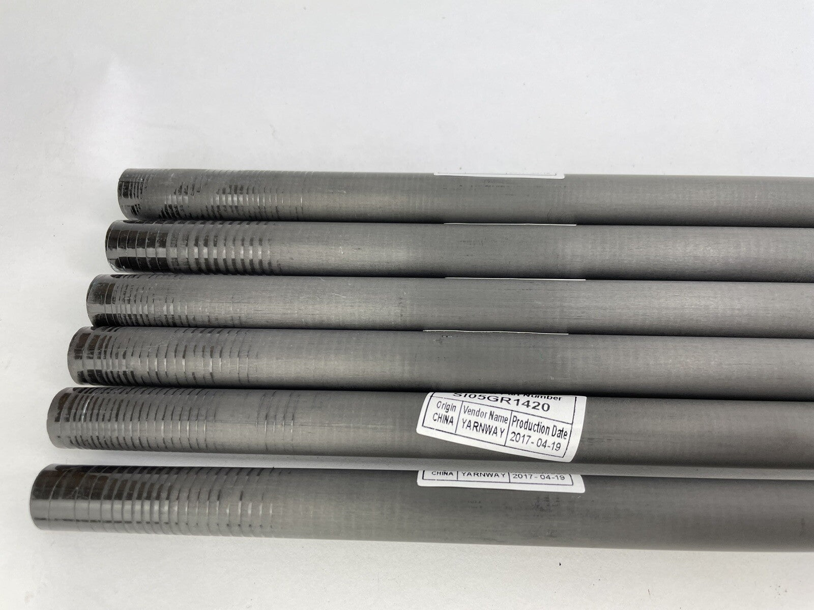 Fujikura Pro Iron Shaft Set (6) 63i Regular Flex Graphite /0.370 Parallel /New6