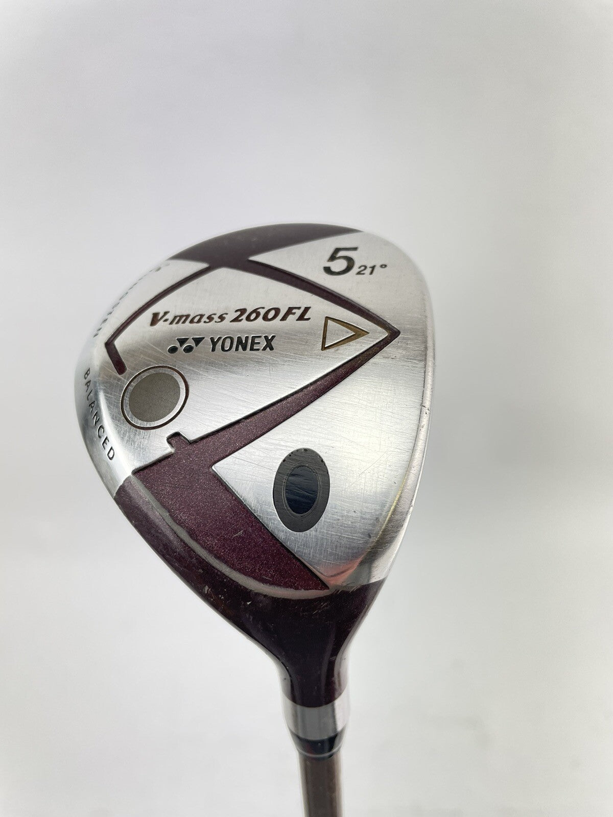 Yonex Golf 5 Wood 21* Light Ladies Flex Graphite /Right /Lamkin Undersize /212430