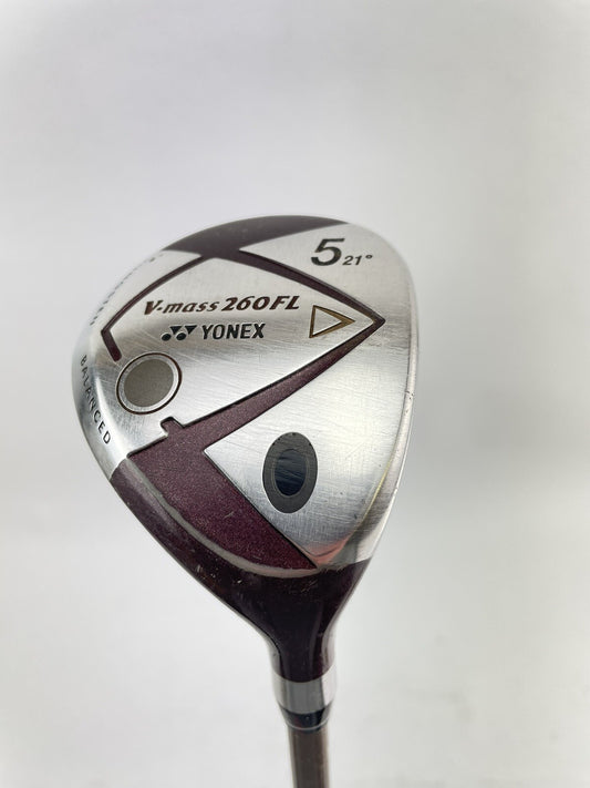 Yonex Golf 5 Wood 21* Light Ladies Flex Graphite /Right /Lamkin Undersize /212430