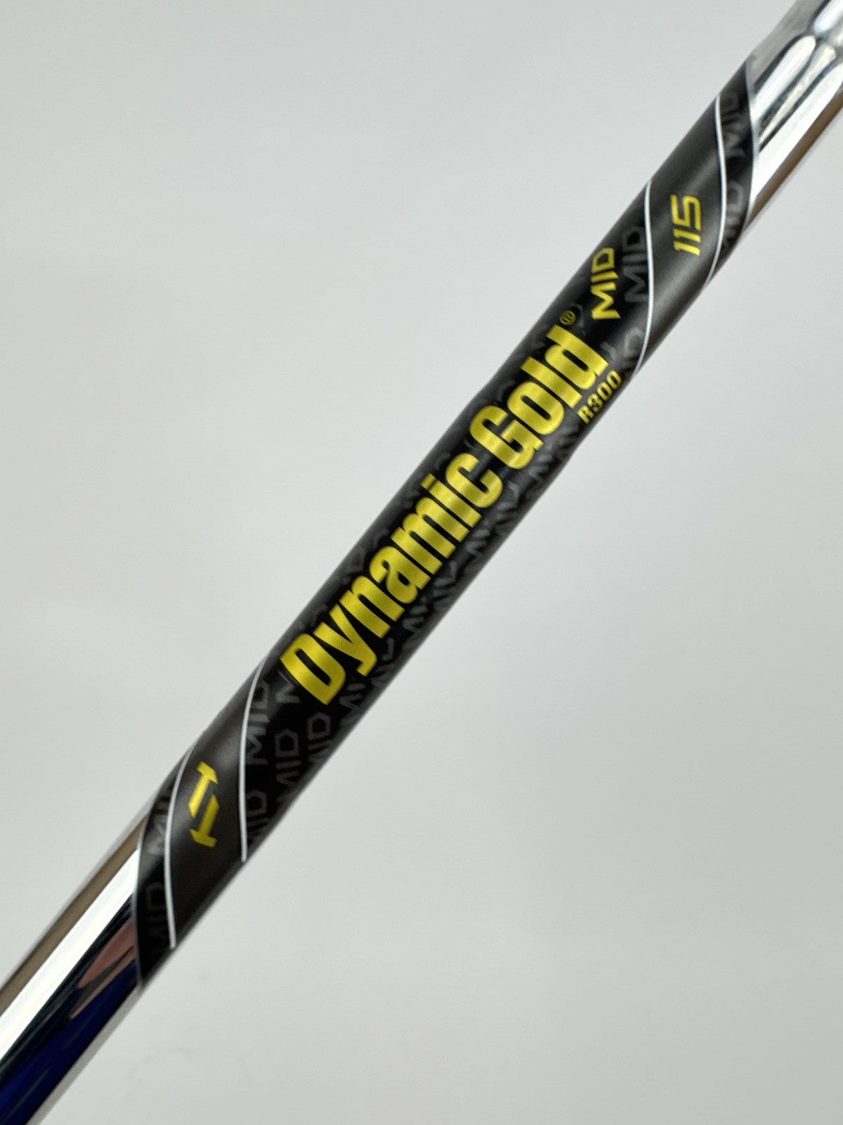 Dynamic Gold 115 Iron Shaft Mid R300 Regular Steel 35.25” /0.355 Tapered /332983