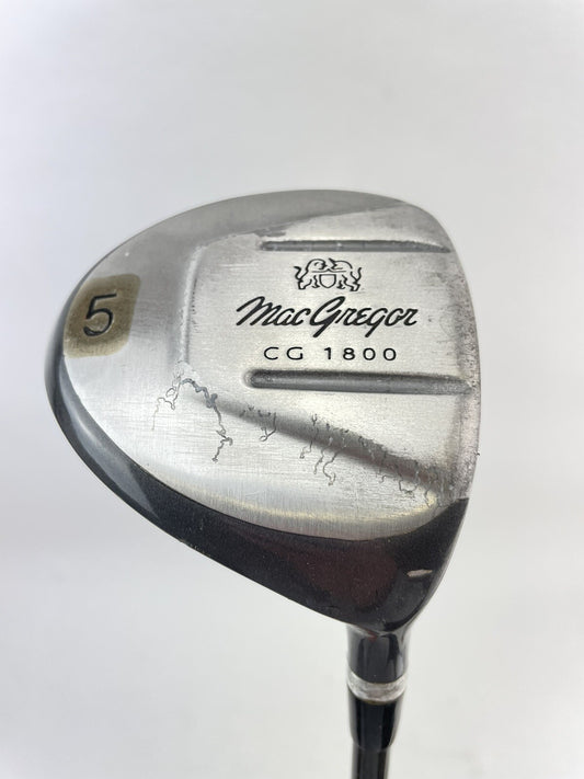 MacGregor Golf 5 Wood CG1800 Regular Flex Graphite /Right Handed New Grip /213250