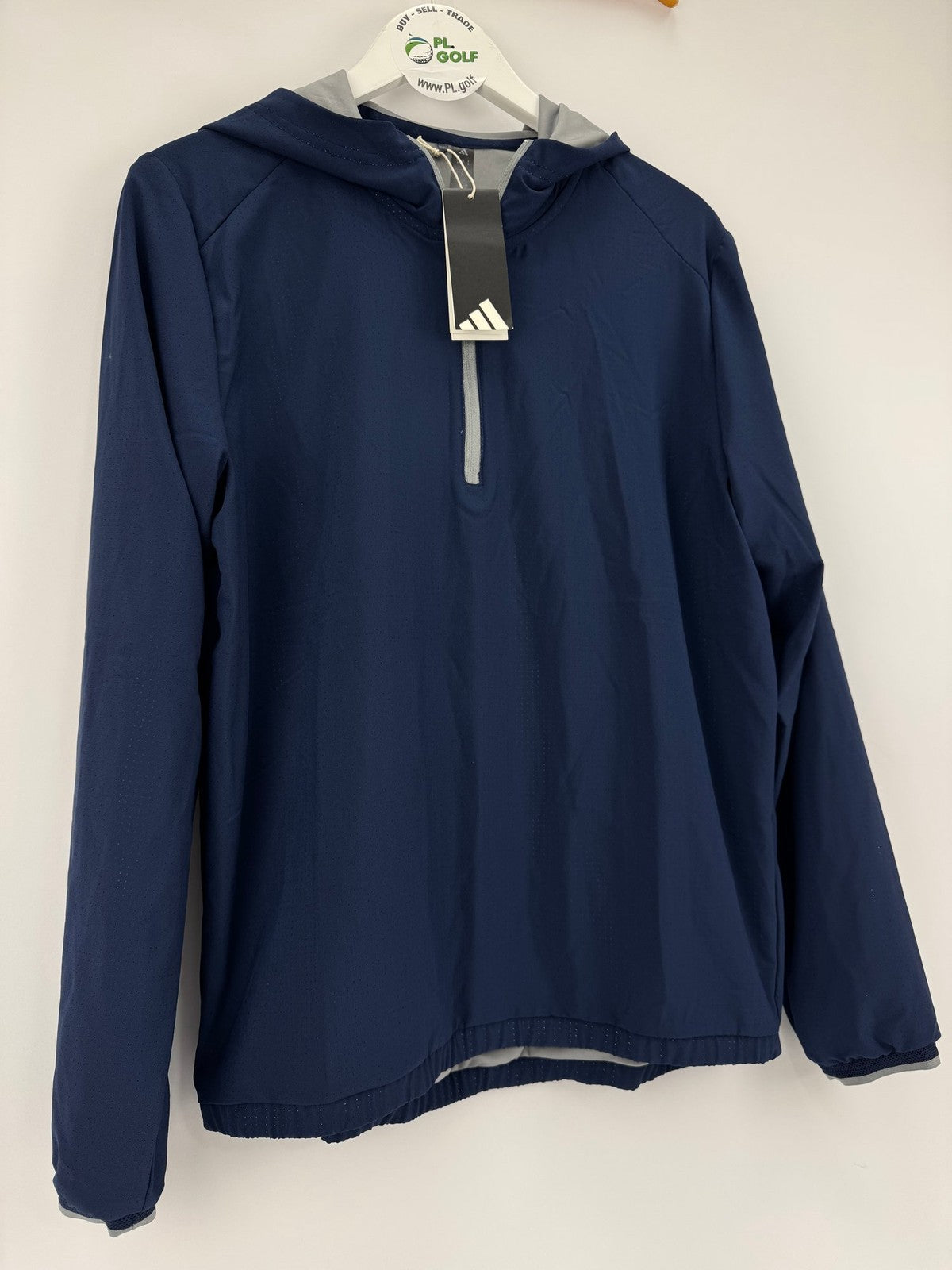 Adidas KB2870 Ultimate365 Anorak Mens Small Navy Lightweight Jacket Golf/325574