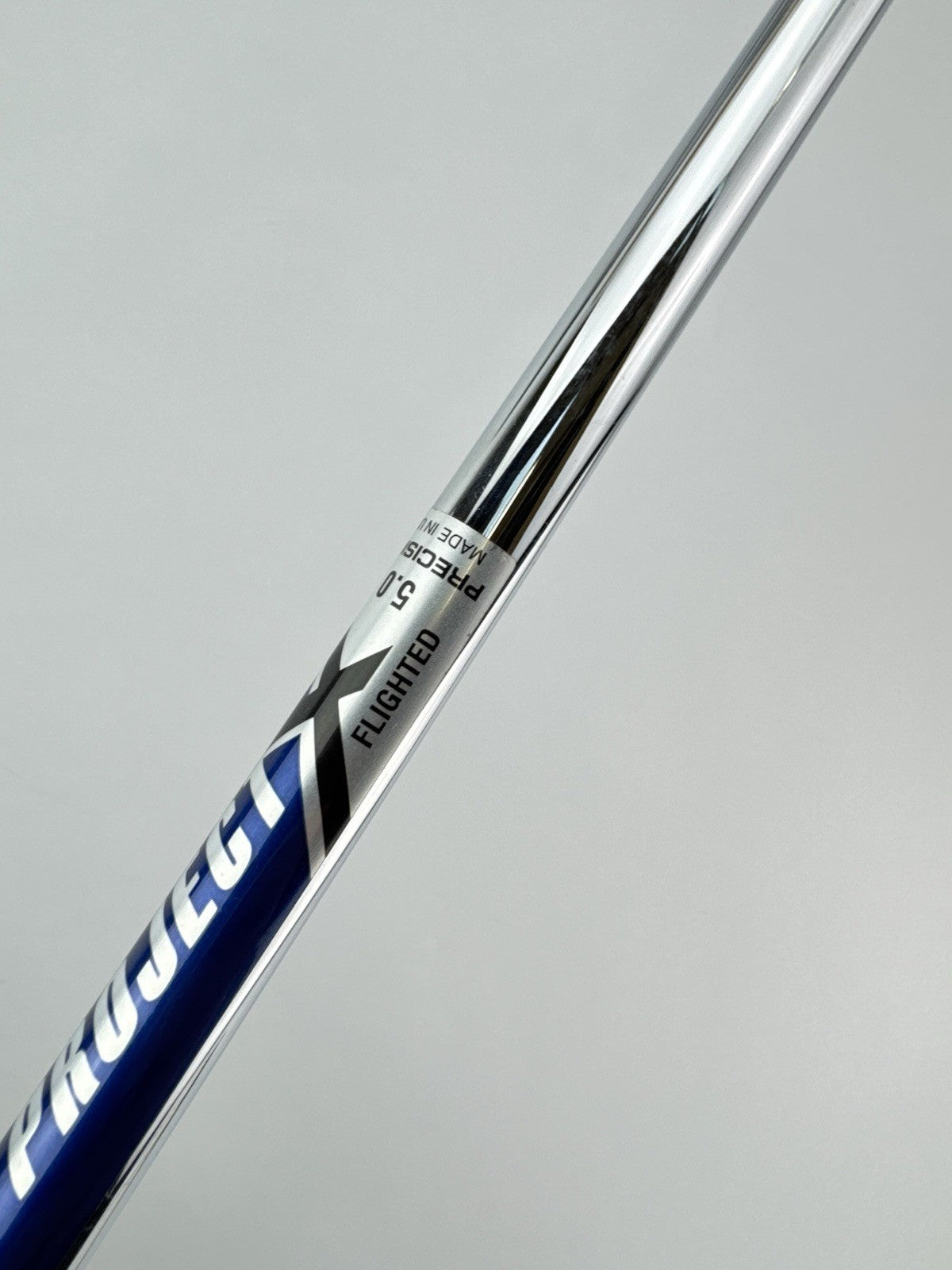 Project X Iron Shaft 5.0 Regular Flex Steel Flighted 37.5” /New /309095