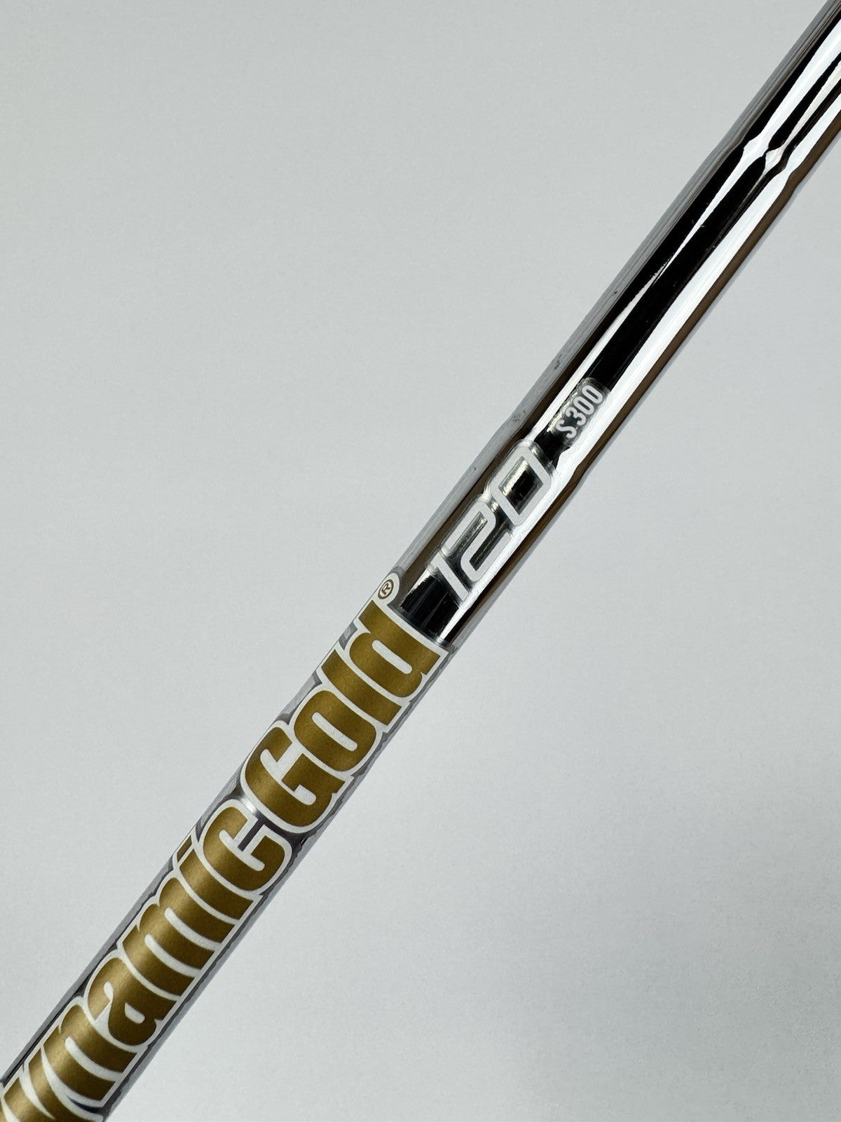 Dynamic Gold 120 Iron Shaft S300 Stiff Flex Steel 35.5” /0.355 Tapered /317353