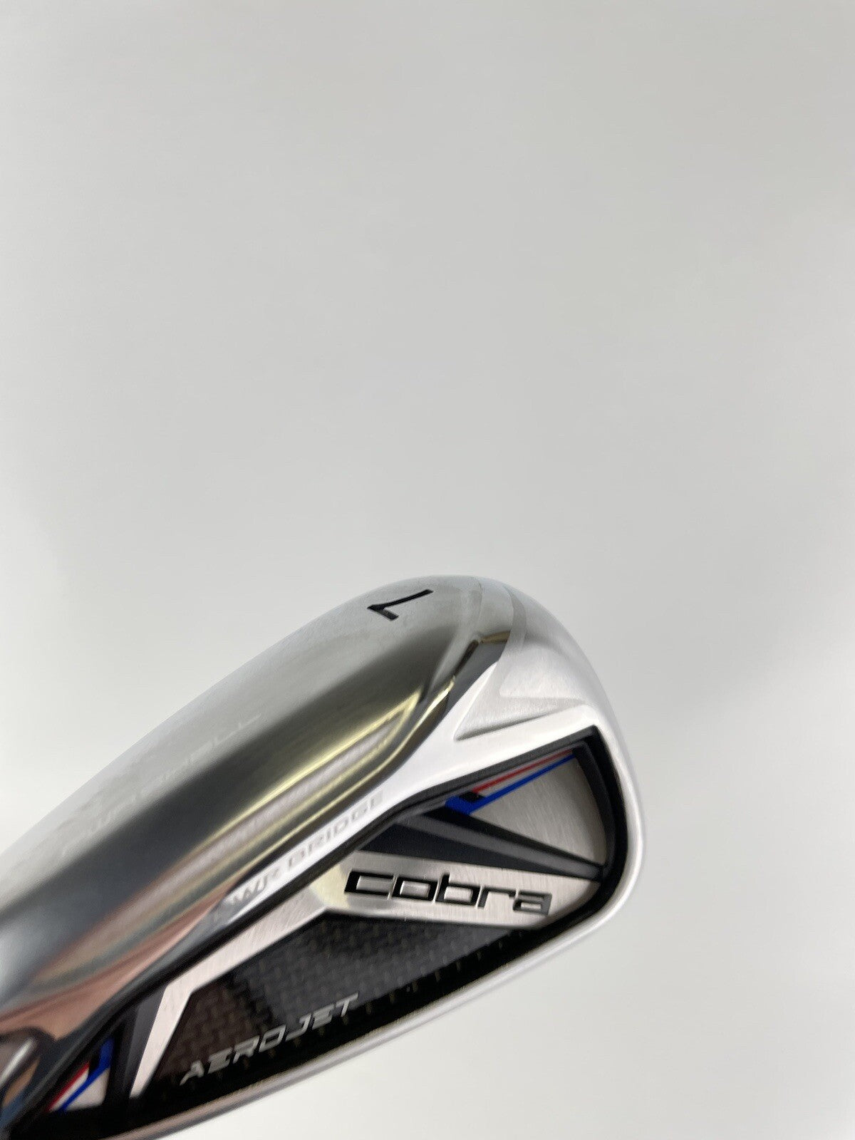 Cobra Aerojet 7 Iron Aldila Rogue Regular Graphite /Left Handed /Demo /153151