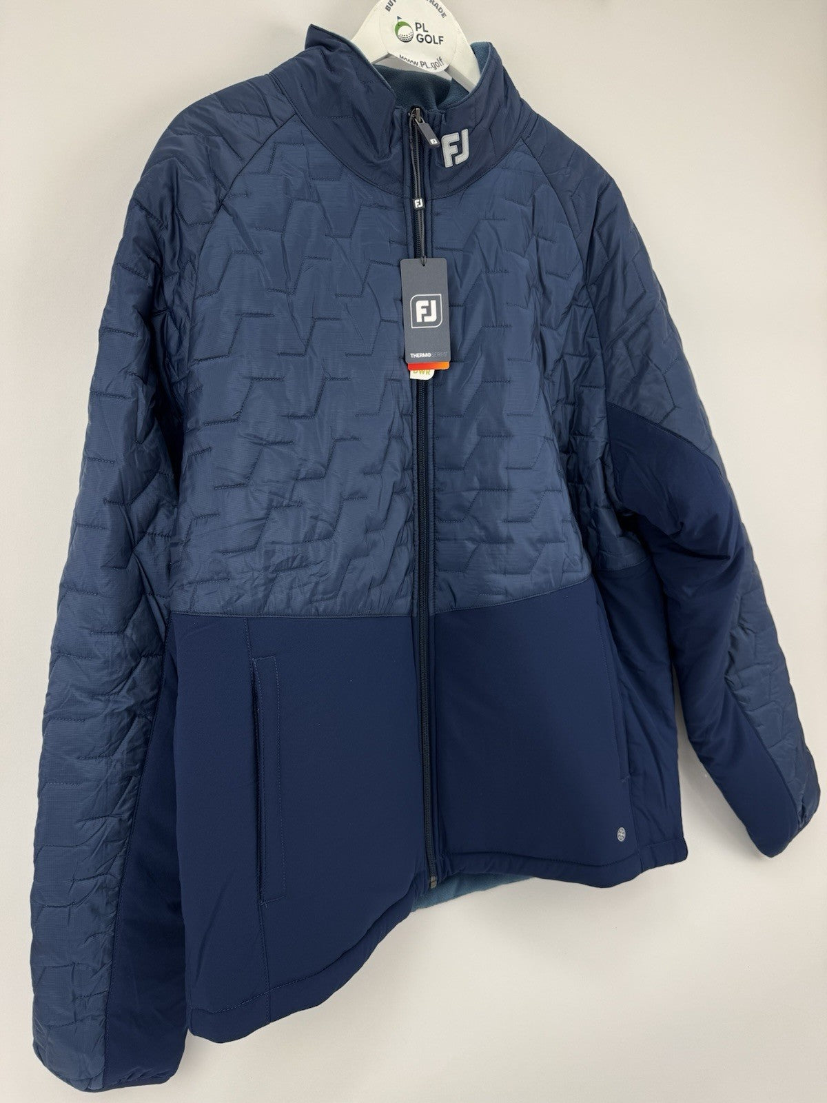 FootJoy ThermoSeries Insulated Quilted Golf Wind Jacket Mens Size 2XL Navy/330092
