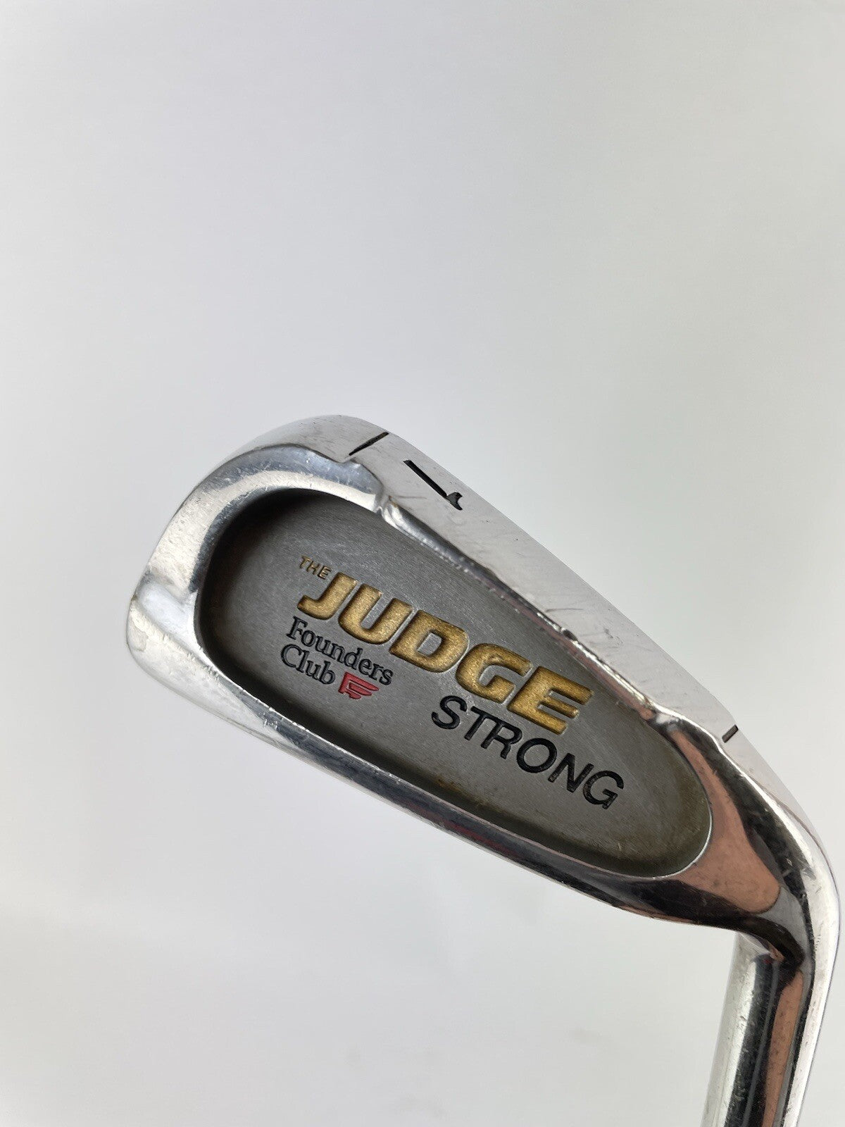 Founder Club 1 Iron Mens R300U Regular Flex Steel /Right Handed /New Grip /158631
