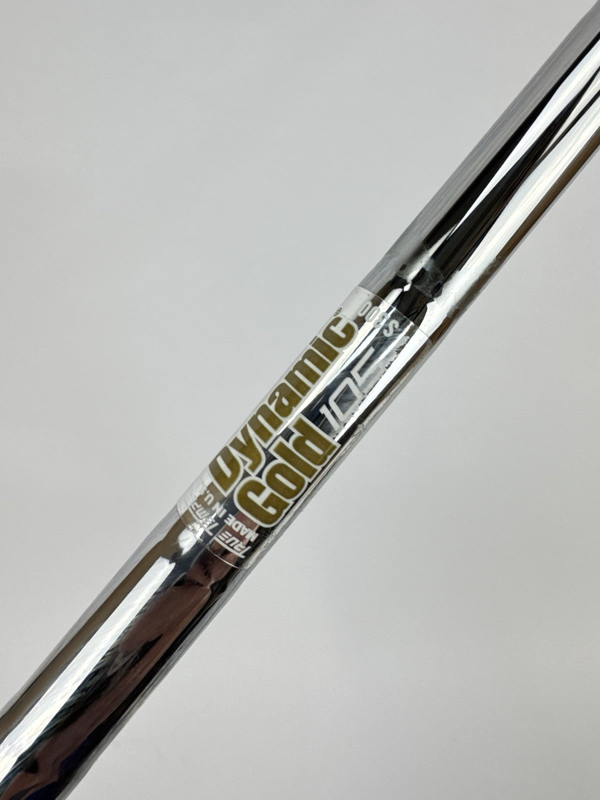 Dynamic Gold 105 Iron Shaft S300 Stiff Steel 35.75” /0.355 Tapered /332902