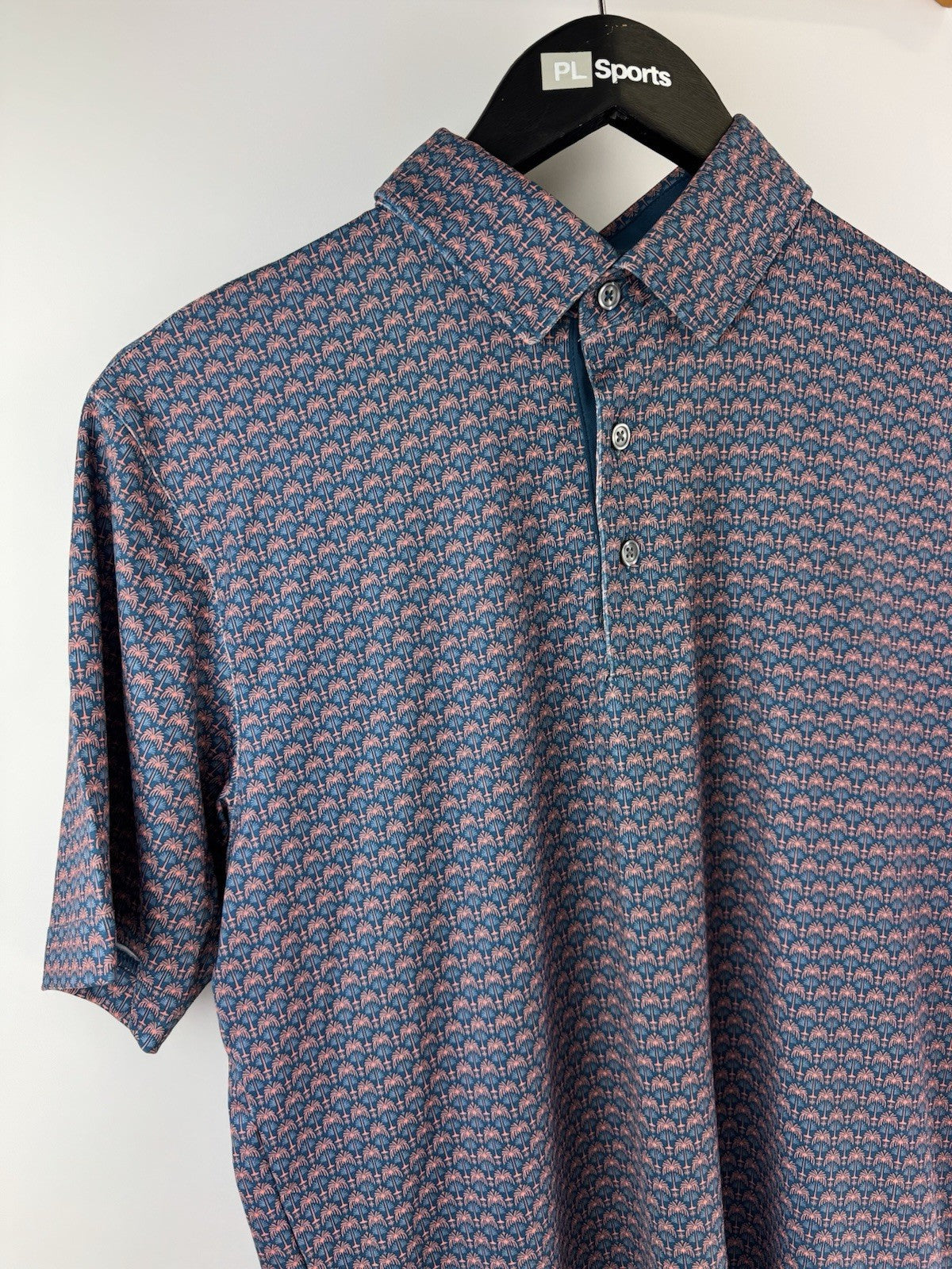 Puma Golf Mens Polo Shirt Mattr Palm Deco Polo UK Mens Size Small /New /311393