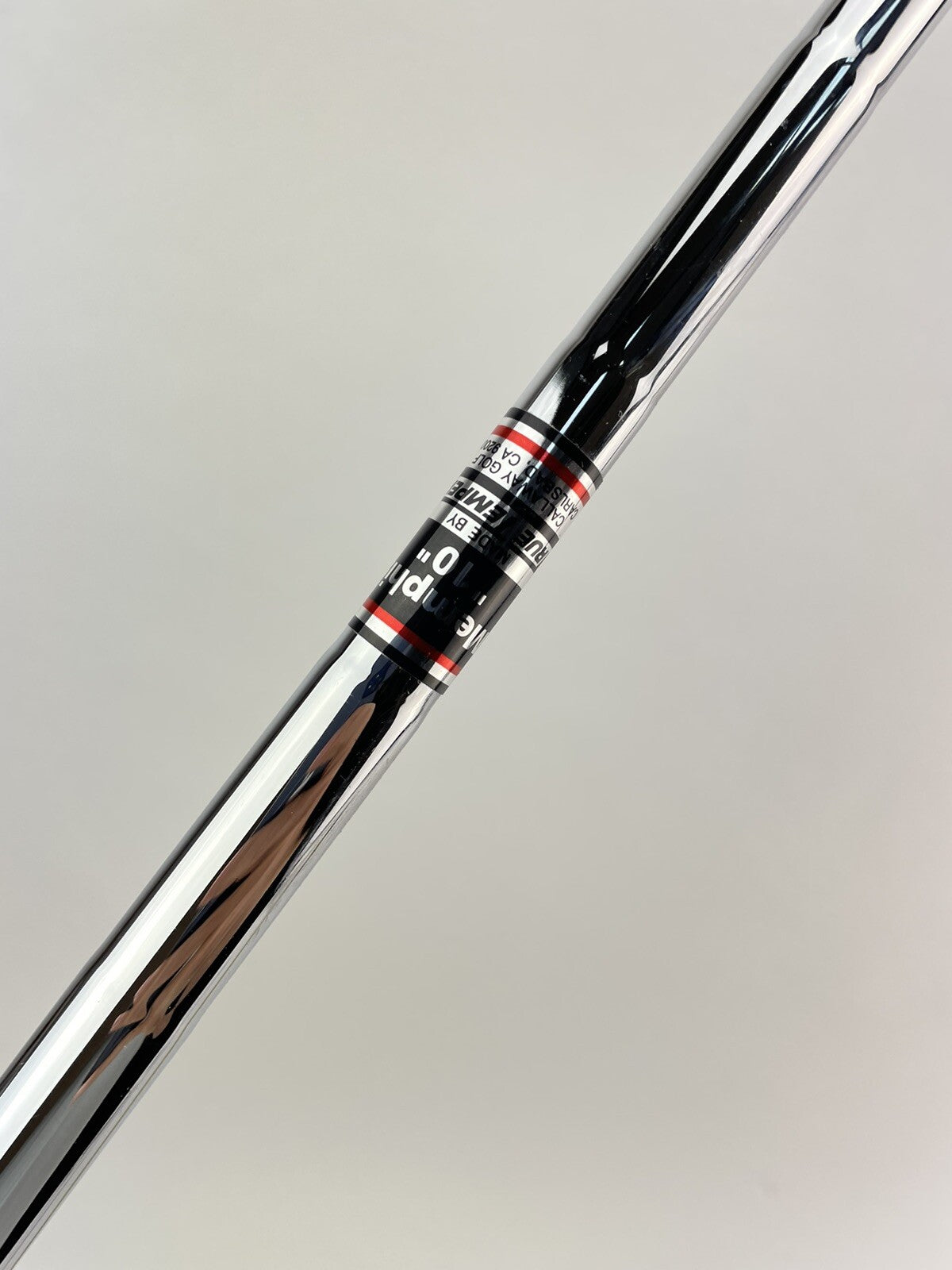 True Temper Iron Shaft Memphis "10" Uniflex Steel 35" /0.370 Parallel /191312