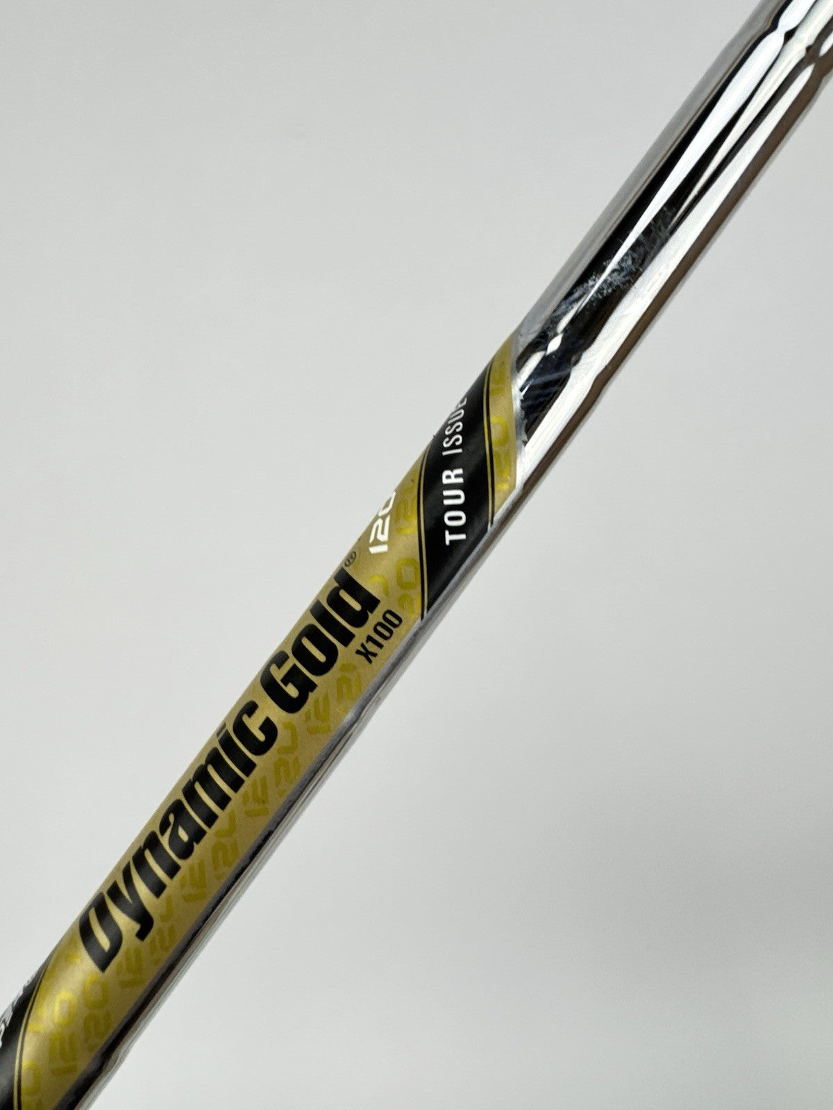 Dynamic Gold X100 Iron Shaft Tour Issue X Flex Steel 35.75”:0.355 Tapered /327676