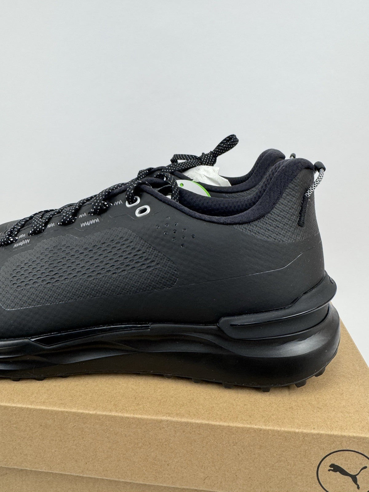 Puma IGNITE Elevate X Golf Shoes Men's Size UK 10.5 Black Waterproof/321001