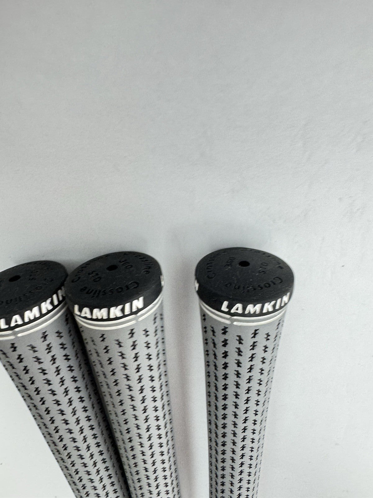 Lamkin Crossline 360 Golf Grips (3) Mens Standard/Grey/Black /Pulled /262314