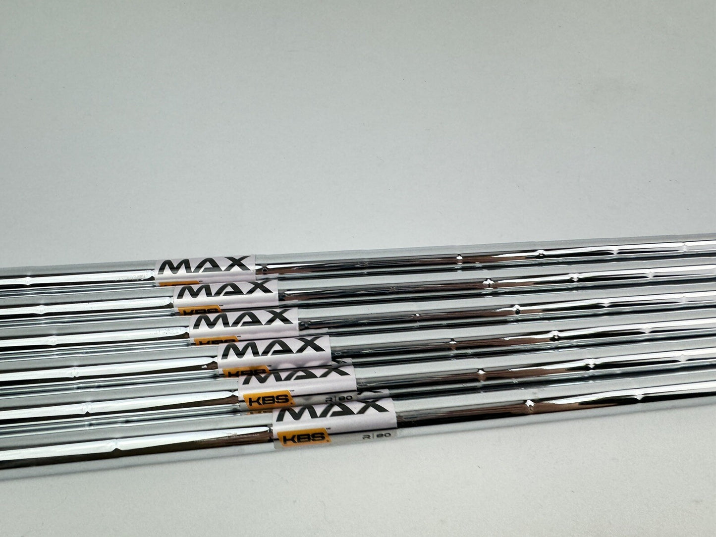 Kbs Max Iron Shaft Set (6) 80 Regular Flex Steel /0.370 Parallel /130021
