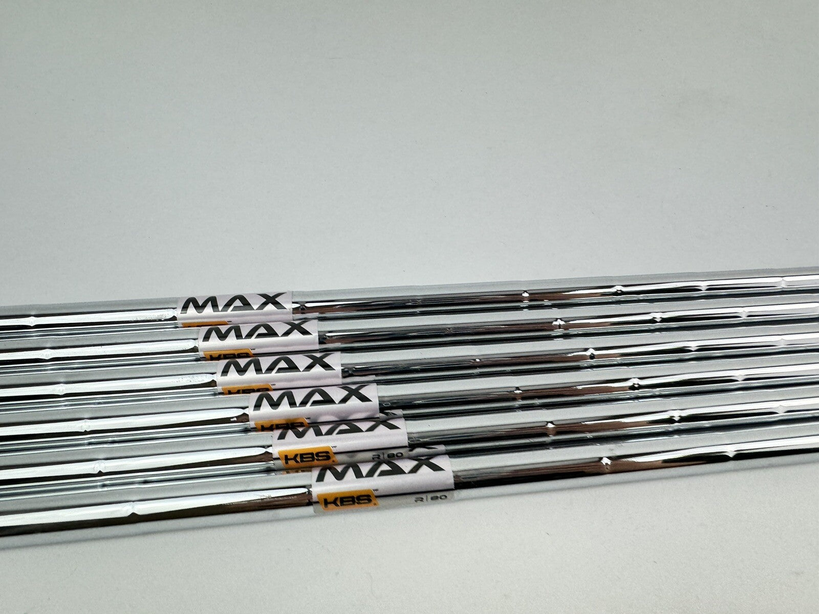 Kbs Max Iron Shaft Set (6) 80 Regular Flex Steel /0.370 Parallel /130021