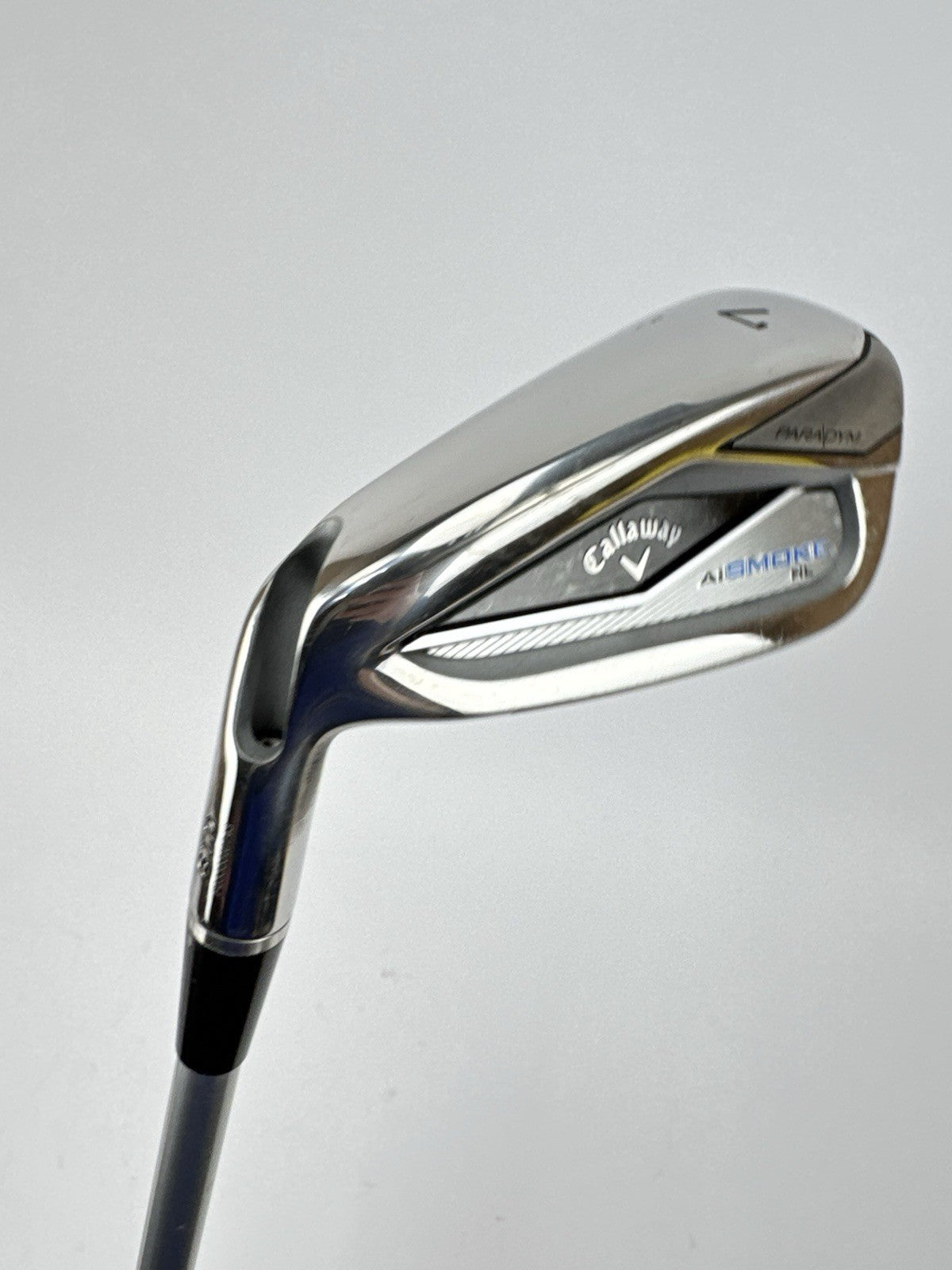 Callaway Paradym AI Smoke 7 Iron HL Cypher Ladies Graphite /Left /Demo /332116