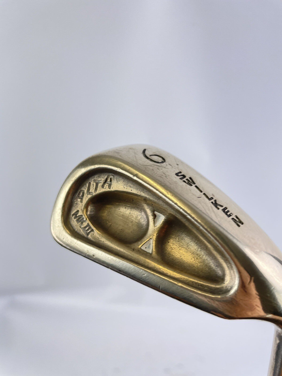 Swilken Golf Bronze 9 Iron Alta MKlll Regular Flex Steel /Right /New Grip /40862