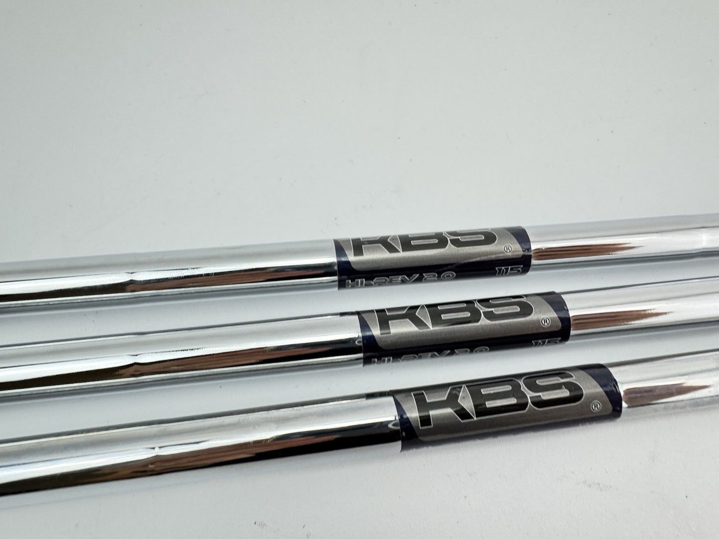 KBS Hi-Rev 2.0 Wedge Shaft Set (3) 115 Wedge Flex Steel /0.355 Tapered /289531