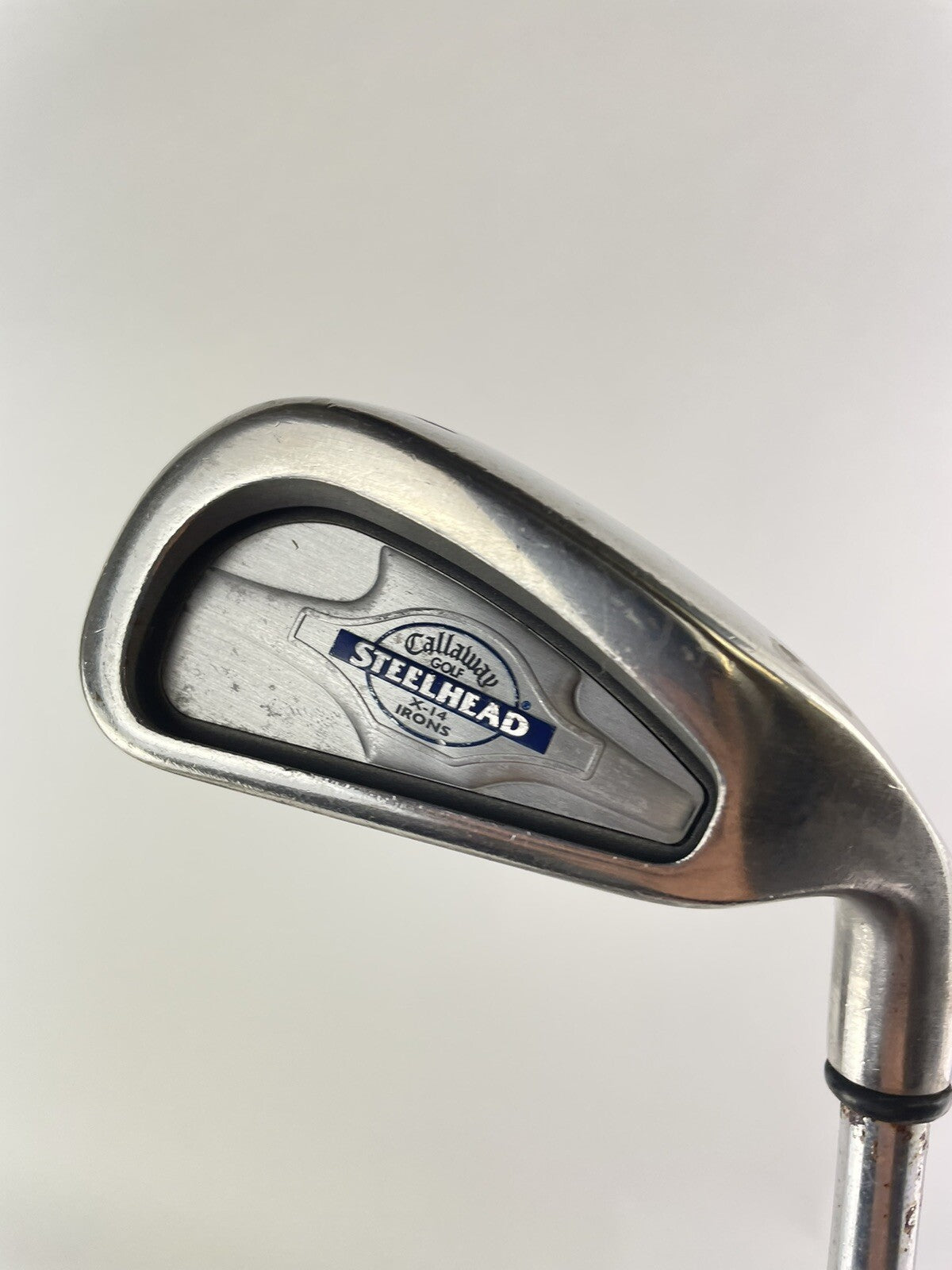 Callaway Golf 4 Iron X14 Steelhead Uniflex Flex Steel /Right /New Grip /127692
