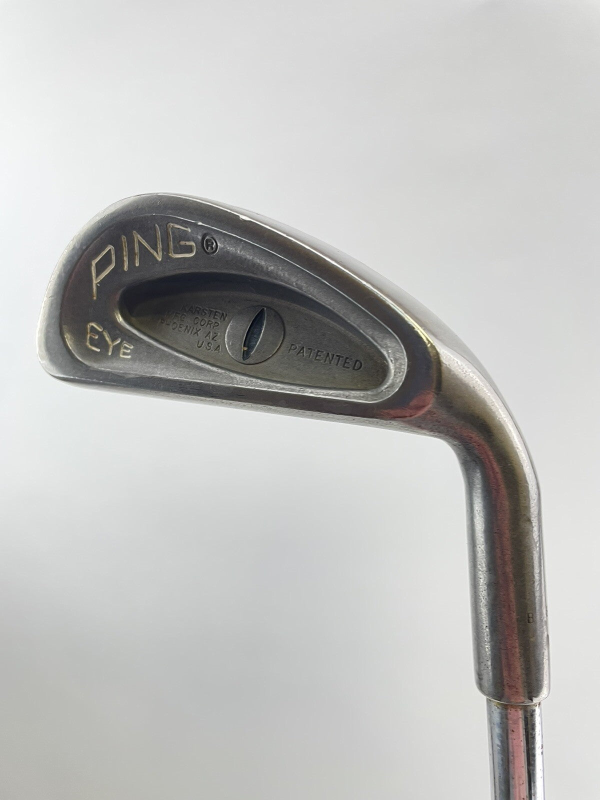 Ping Eye 3 Iron Black Dot Regular Flex Steel /Right Handed /New Grip /210622