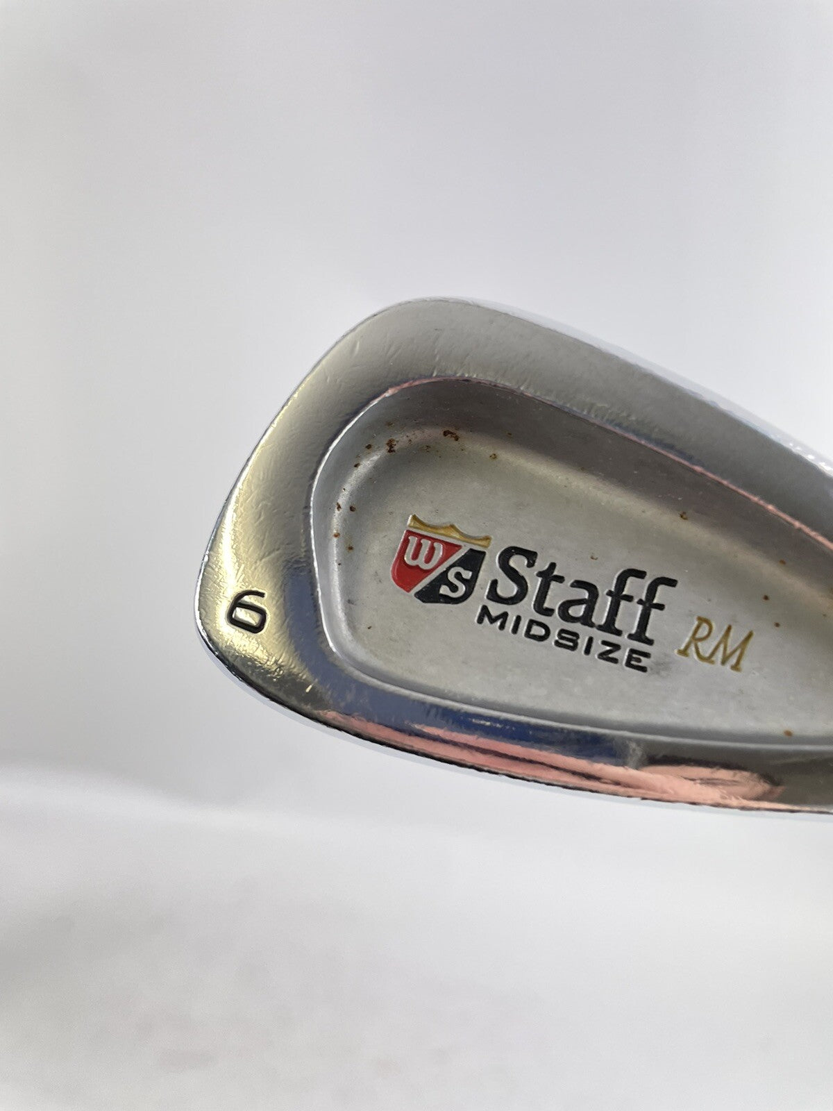 Wilson Staff Forged 6 Iron RM Midsize Stiff Graphite /Right Handed New Grip/72041