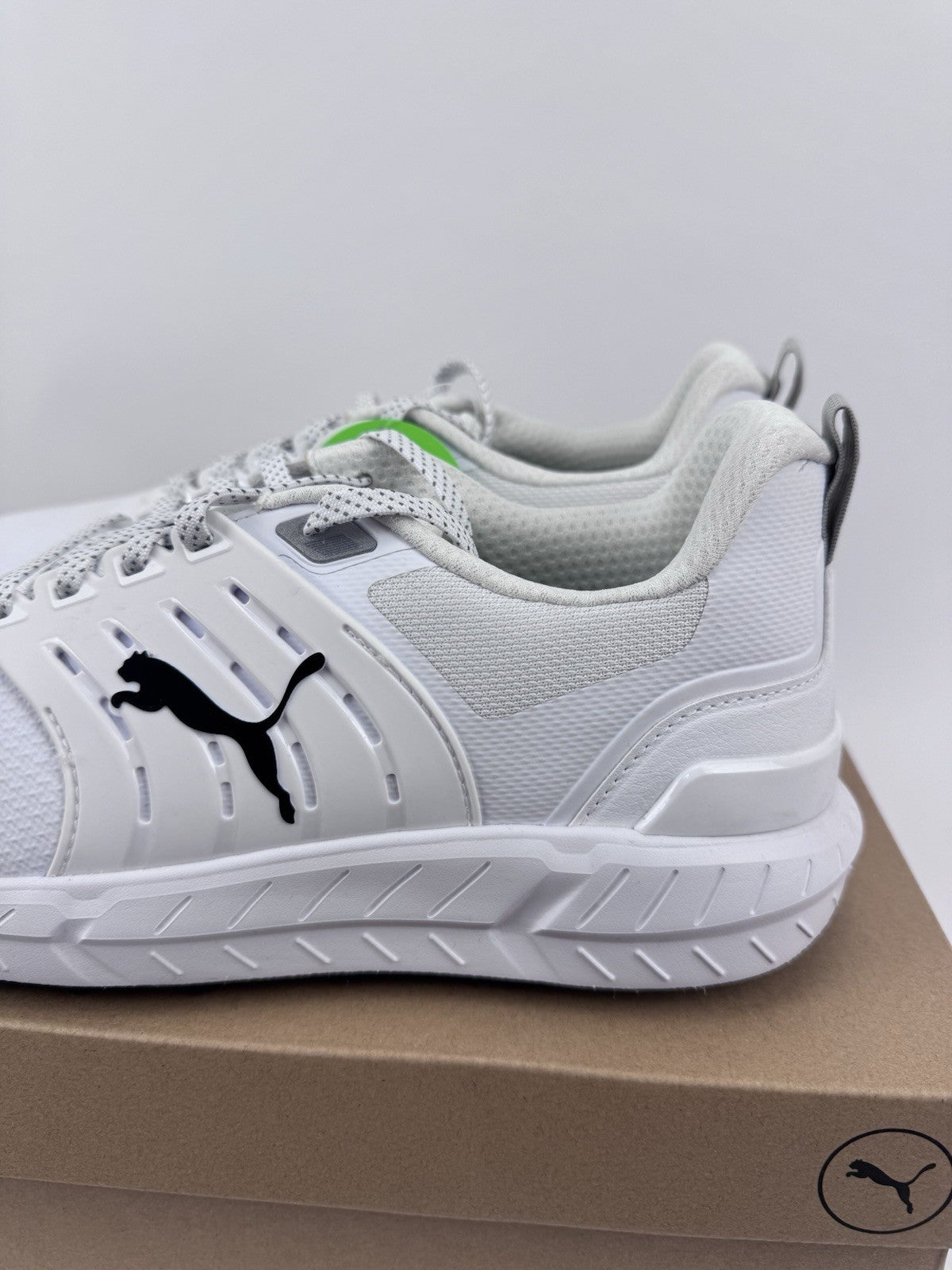 Puma Ignite Elevate 2 Tour Men's Golf Shoes Size UK 9 White Waterproof/321231