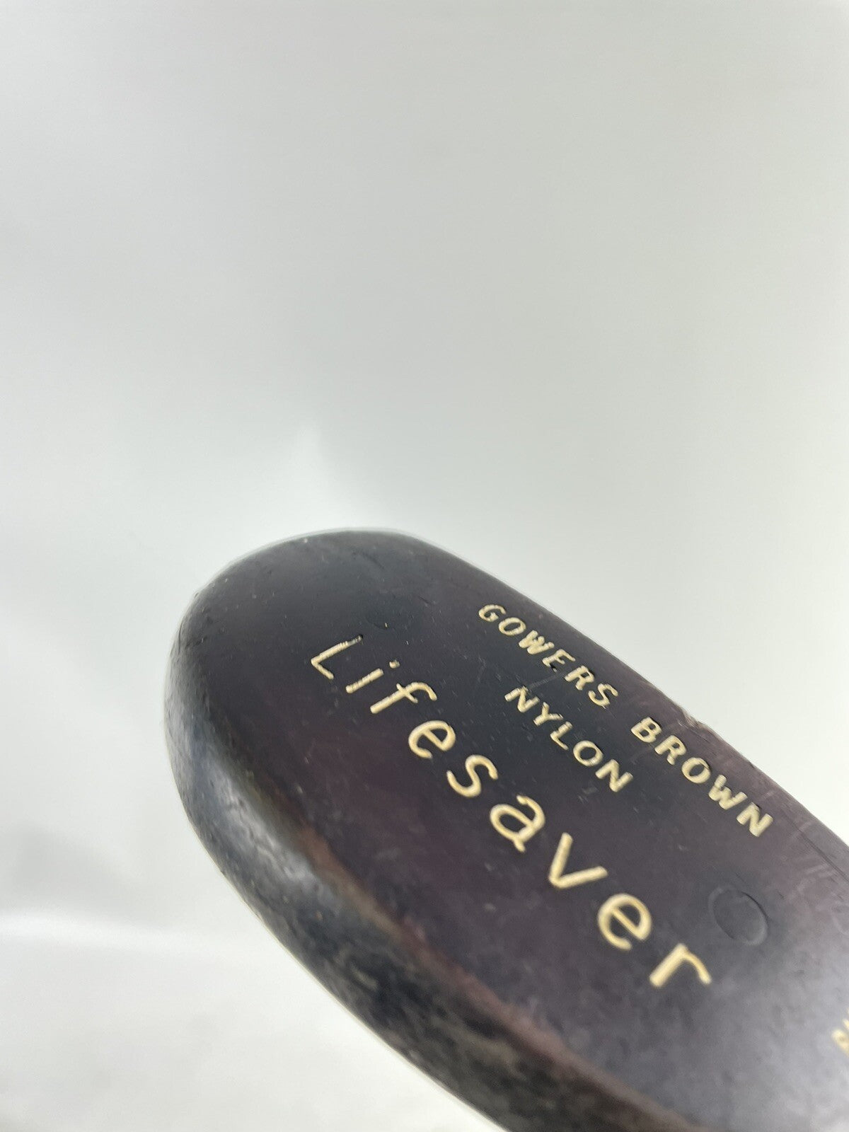 Gowers Brown Nylon Putter 35” Lifesaver Heel Shafted Steel /New Grip /84962
