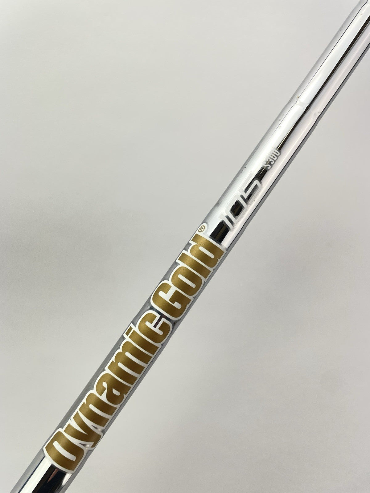 Dynamic Gold 105 Iron Shaft S300 Stiff Flex Steel 35.25 /0.355 Tapered /293604