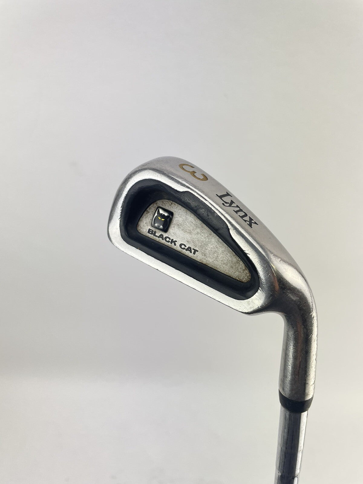 Lynx Golf 3 Iron Black Cat Regular Steel /Right Handed /New Grip /201433