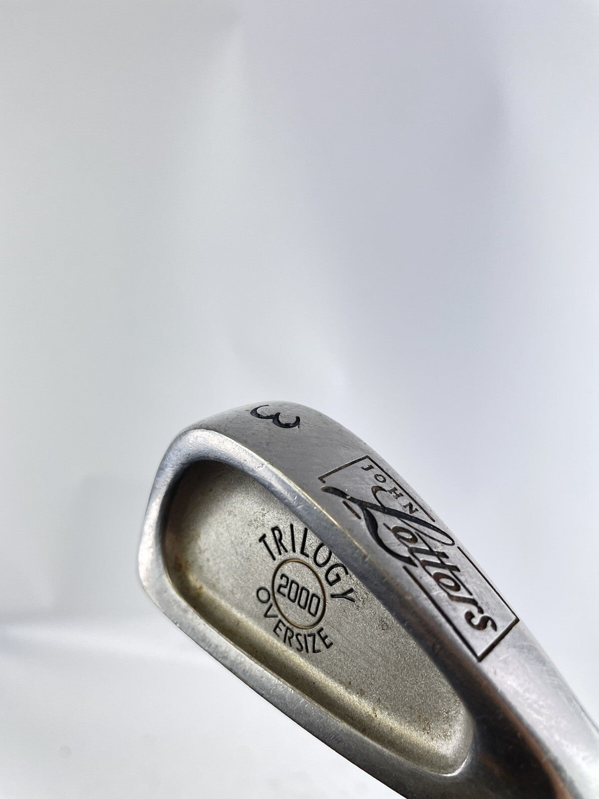 John Letters 3 Iron Trilogy Mens Regular Flex Steel /Right /New Grip /41972