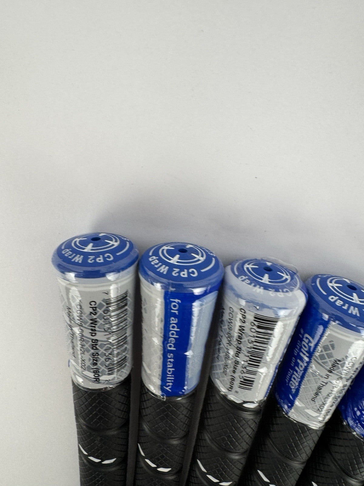 Golf Pride CP2 Wrap Golf Grips (7) Men’s Standard /Black/Blue /New /3378110