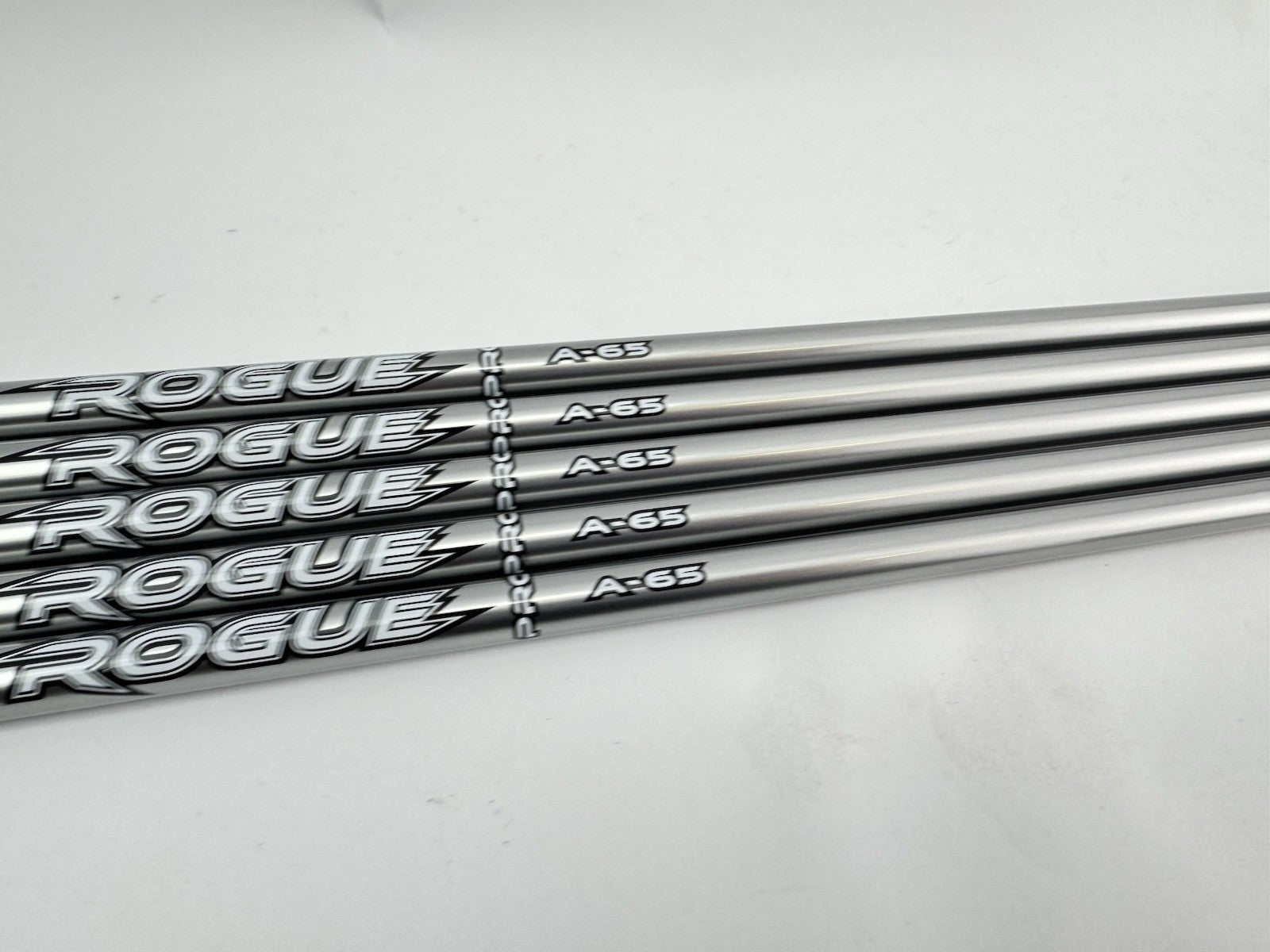 Aldila Rogue Pro Iron Shaft Set (5) 65 Senior Flex Graphite /0.370 Parallel /New3
