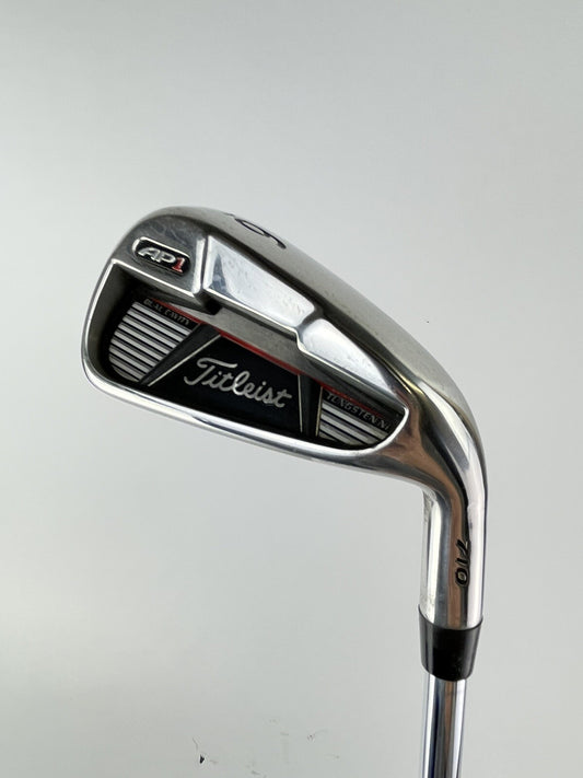 Titleist AP1 6 Iron 710 KBS $-Taper Lite 100 Regular Steel /Golf Pride Mid/129330