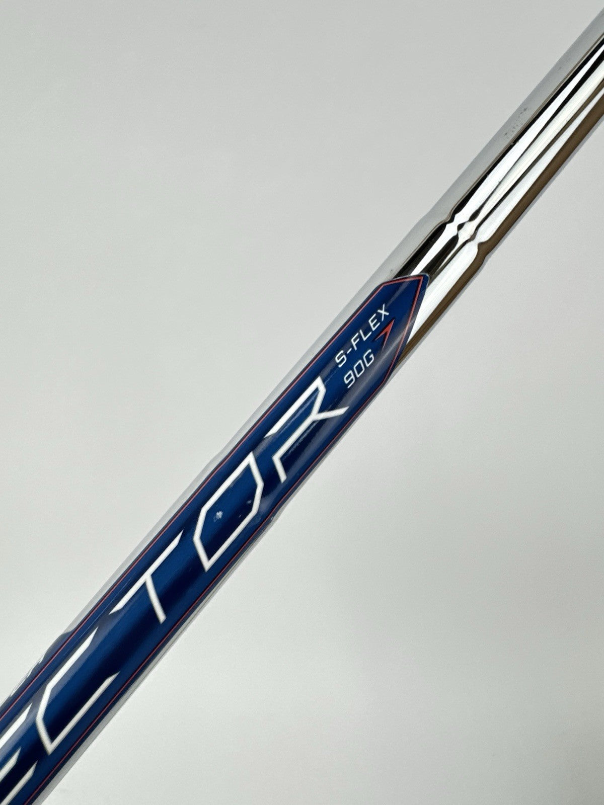 True Temper Vector Iron Shaft 90G Stiff Flex Steel 35” /0.370 Parallel /336466